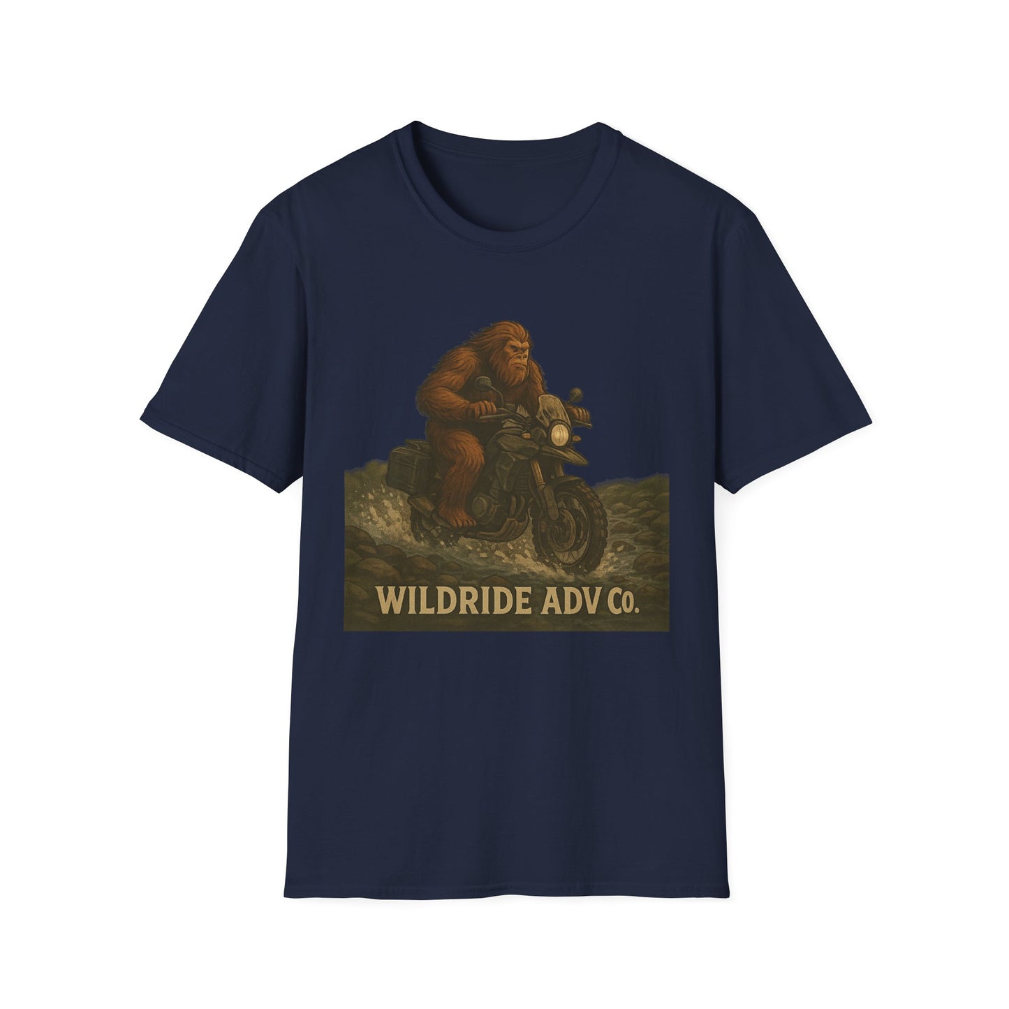 Bigfoot Adventure T-Shirt, Motorcycle