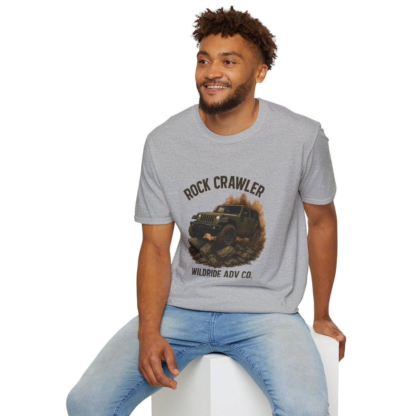 T-Shirt - Rock Crawler Jeep Design - WildRide ADV Co