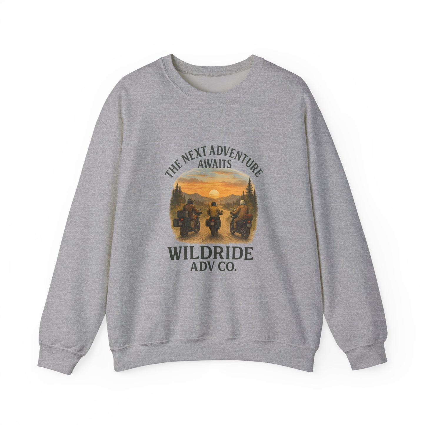 The Next Adventure Awaits Crewneck Sweatshirt