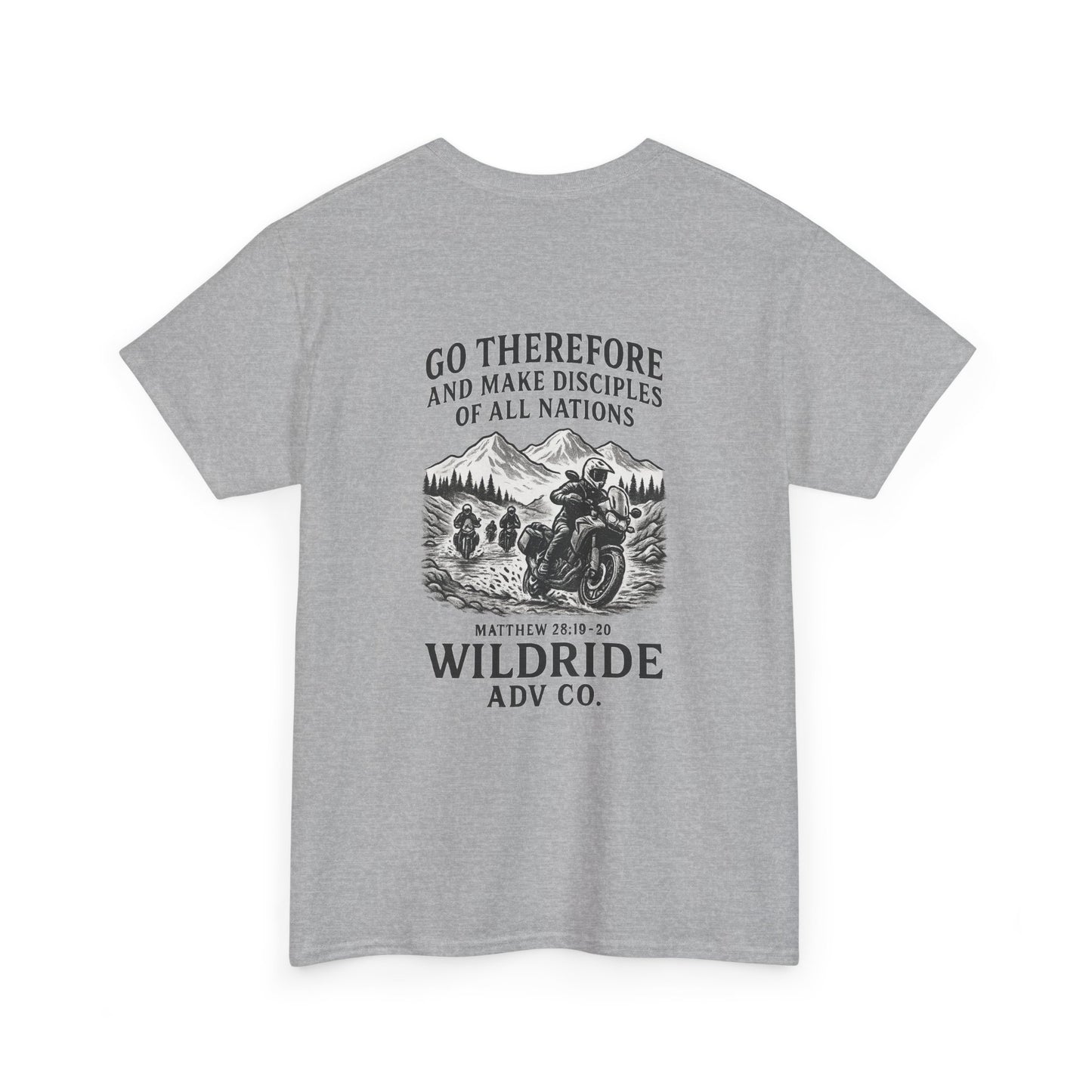 Go and Make Disciples, Motivational Christian Tee