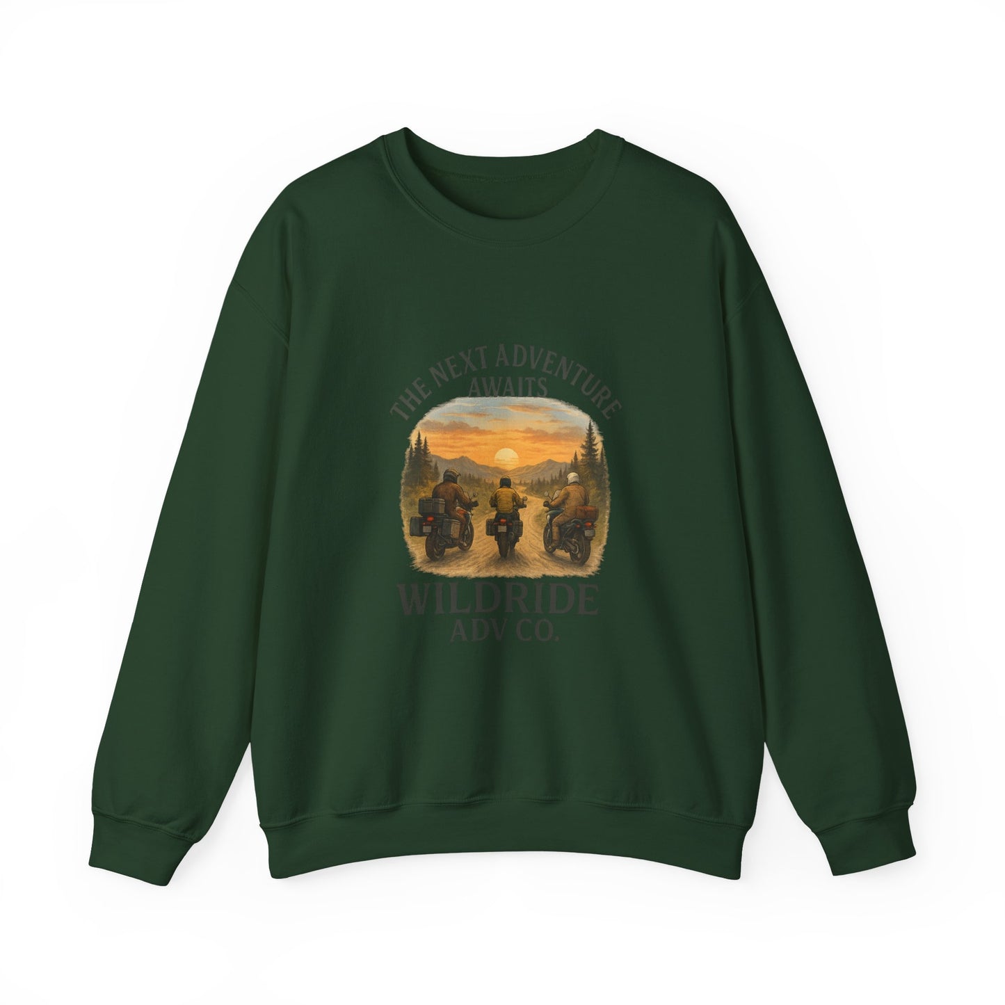 The Next Adventure Awaits Crewneck Sweatshirt