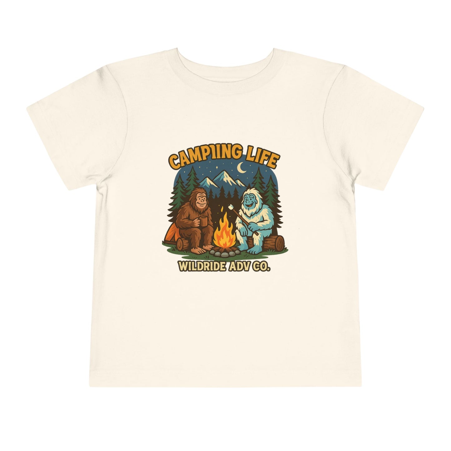 Camping Life Toddler Short Sleeve Tee