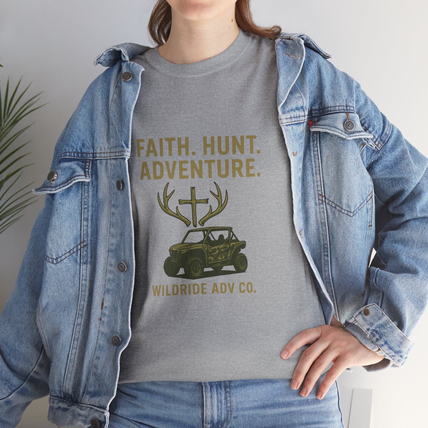Faith. Hunt. Adventure. UTV Graphic Tee