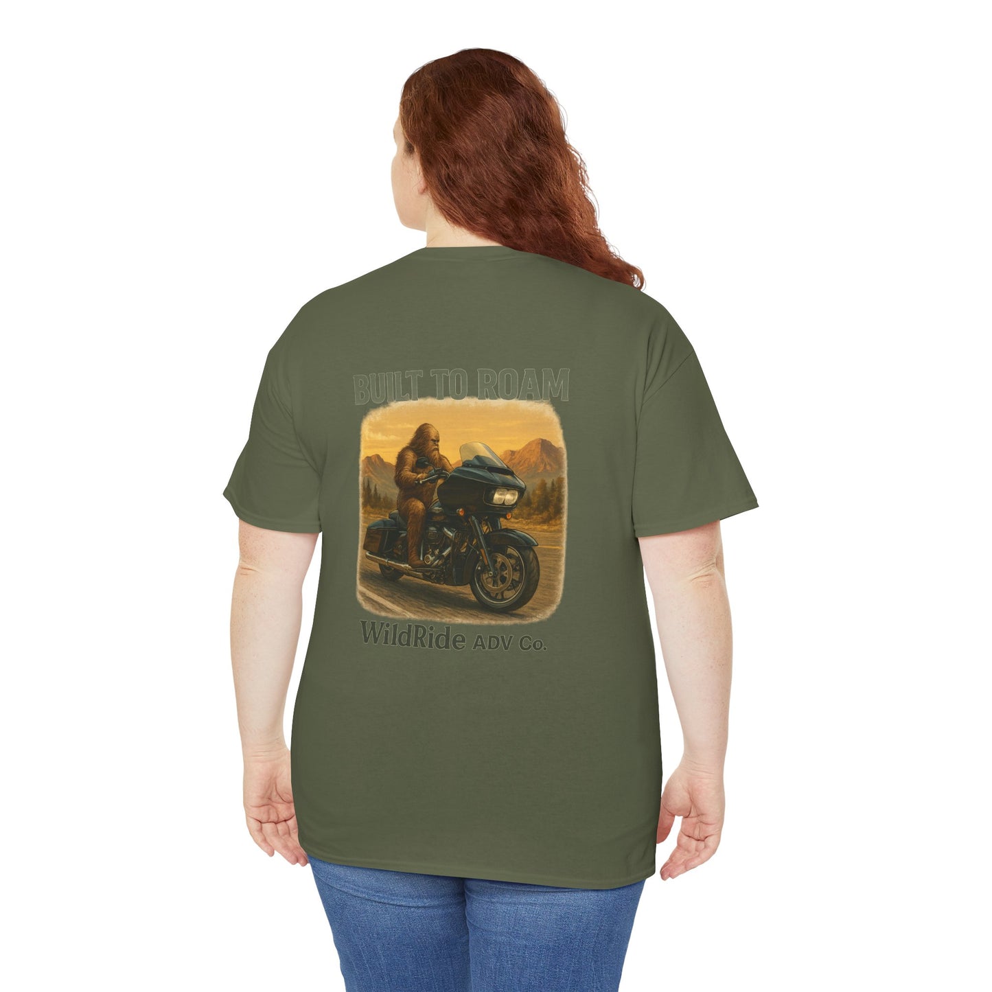 Built to Roam Tee, Motorcycle Graphic Tee