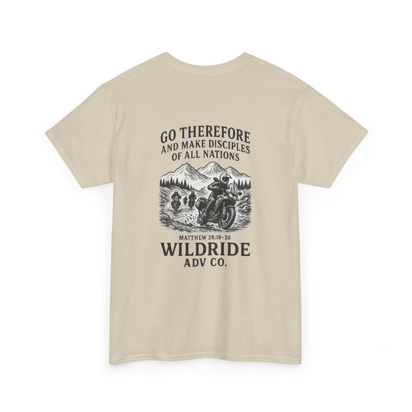 Go and Make Disciples, Motivational Christian Tee