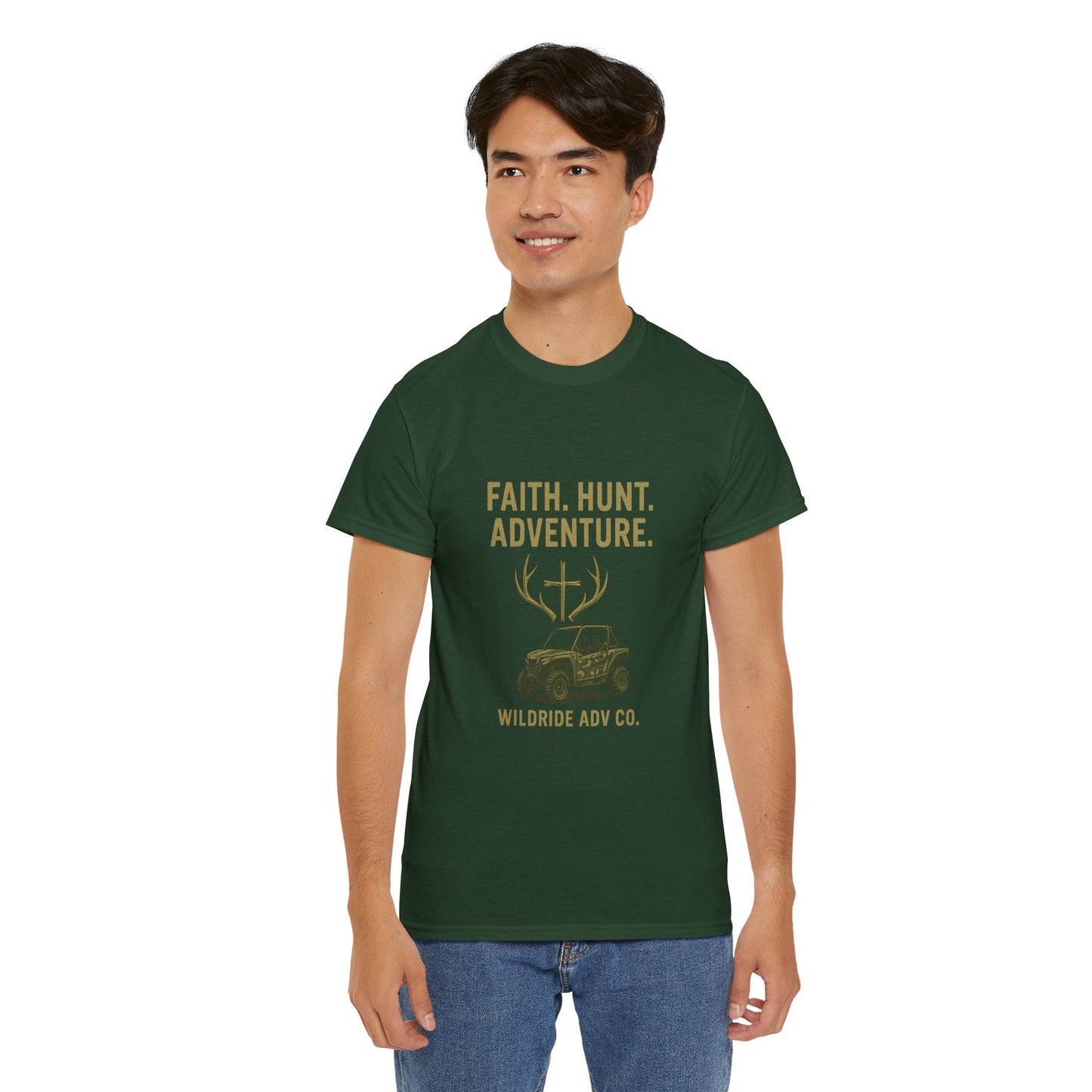 Faith. Hunt. Adventure. UTV Graphic Tee
