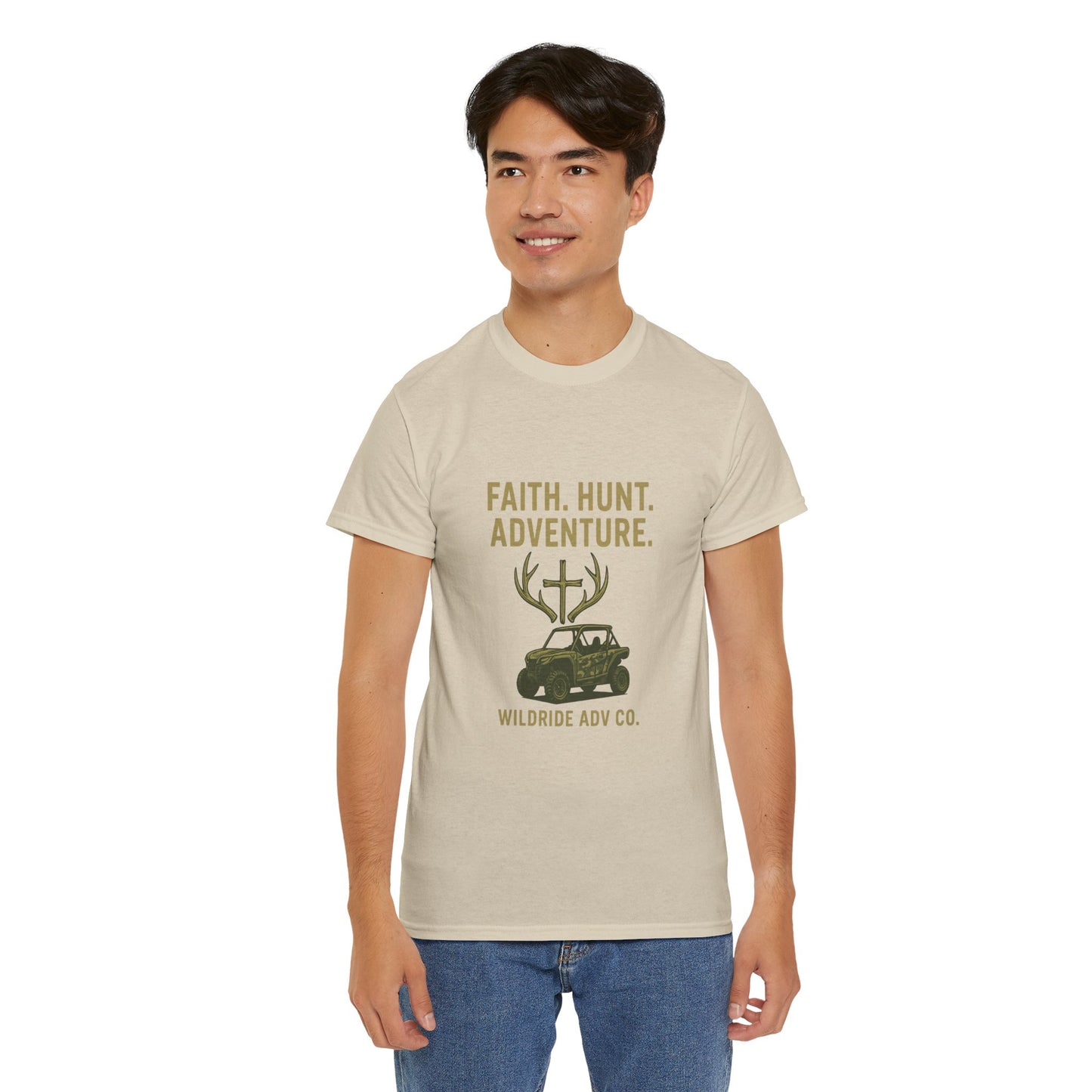 Faith. Hunt. Adventure. UTV Graphic Tee