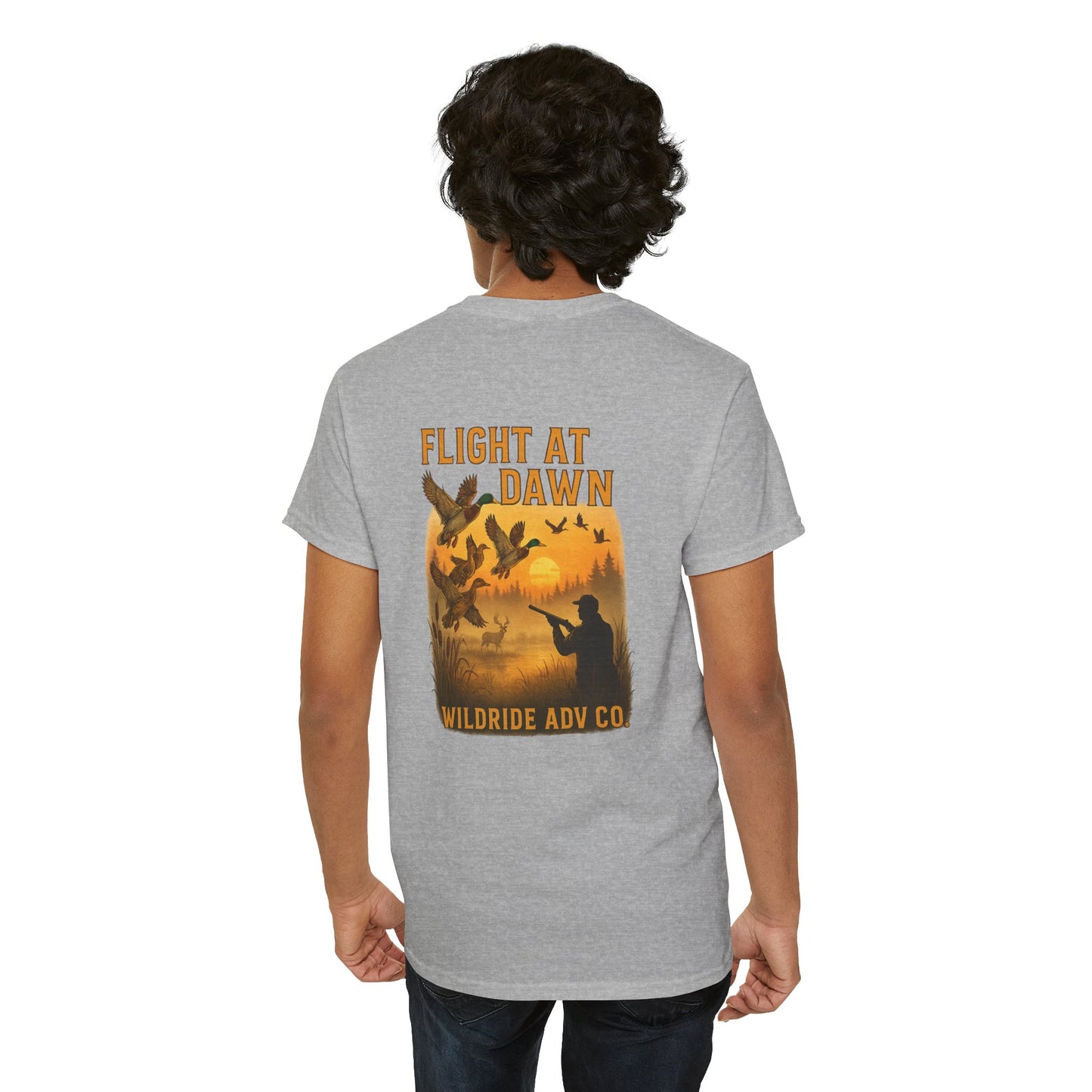 Flight at Dawn, Duck Hunters Graphic Tee