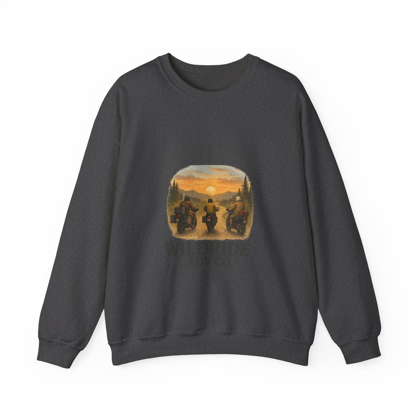 The Next Adventure Awaits Crewneck Sweatshirt