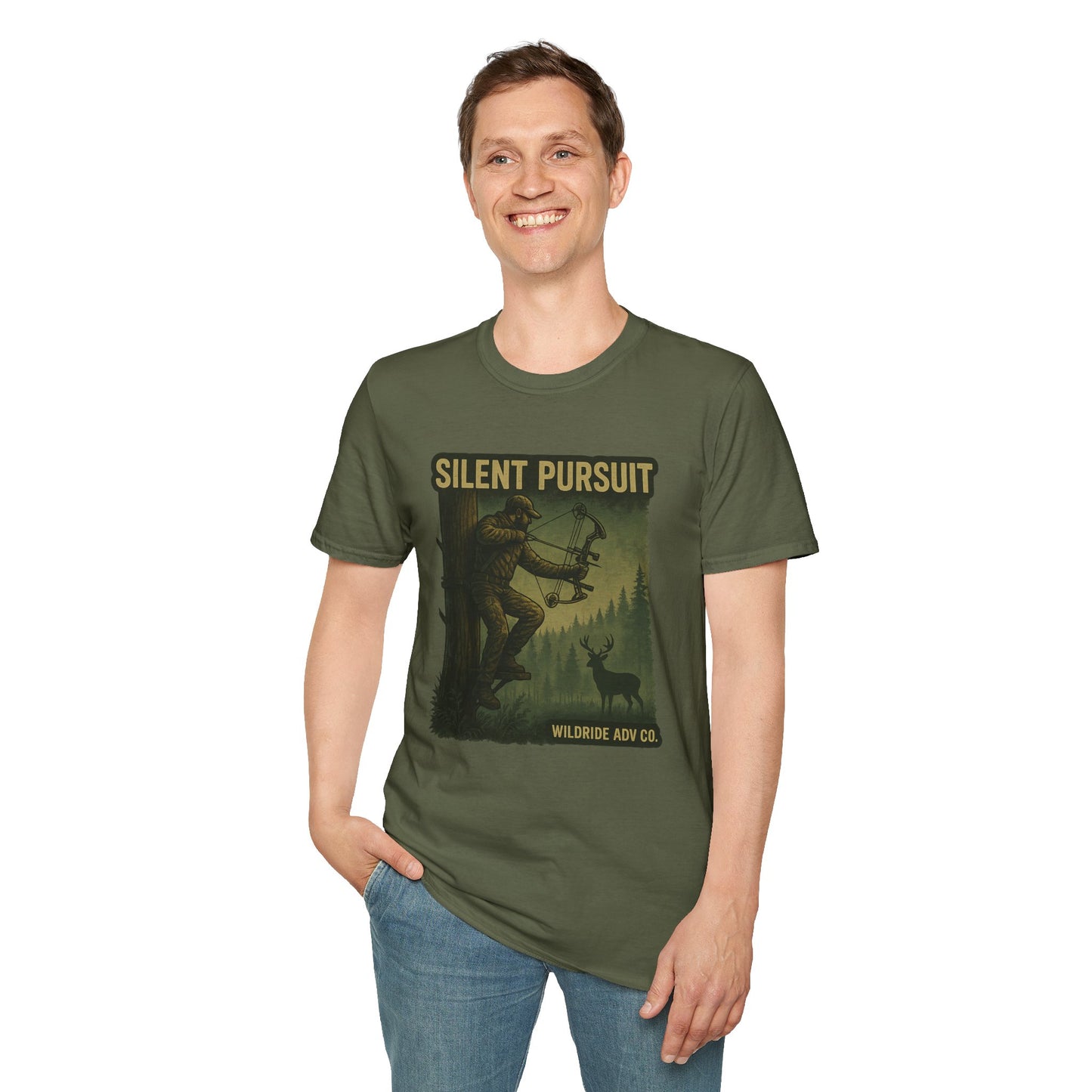 Silent Pursuit - Bow Hunting Graphic Tee
