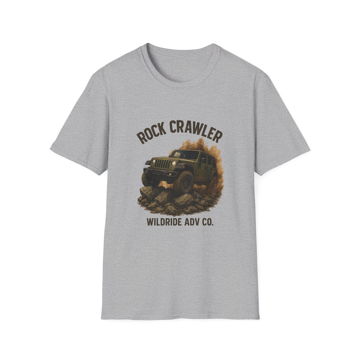 T-Shirt - Rock Crawler Jeep Design - WildRide ADV Co