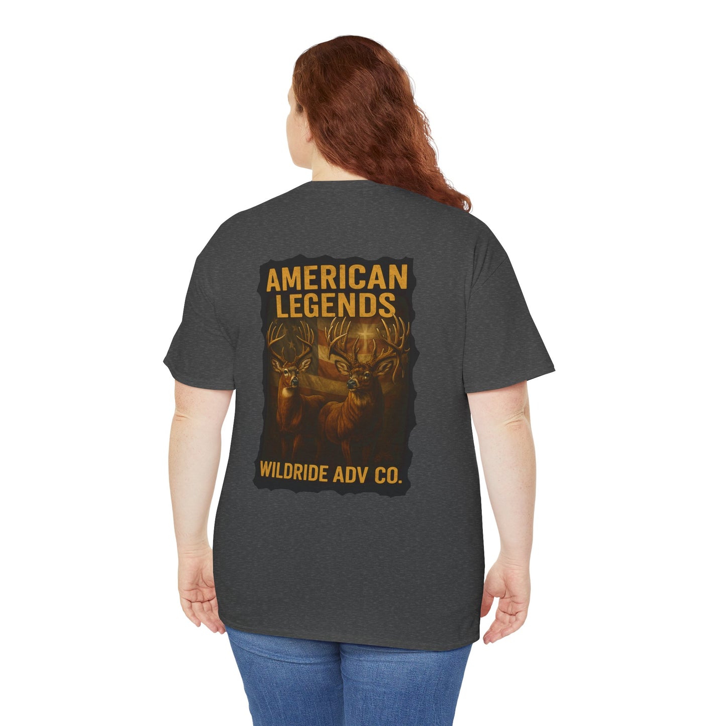 American Legends (Deer), Vintage Graphic Tee