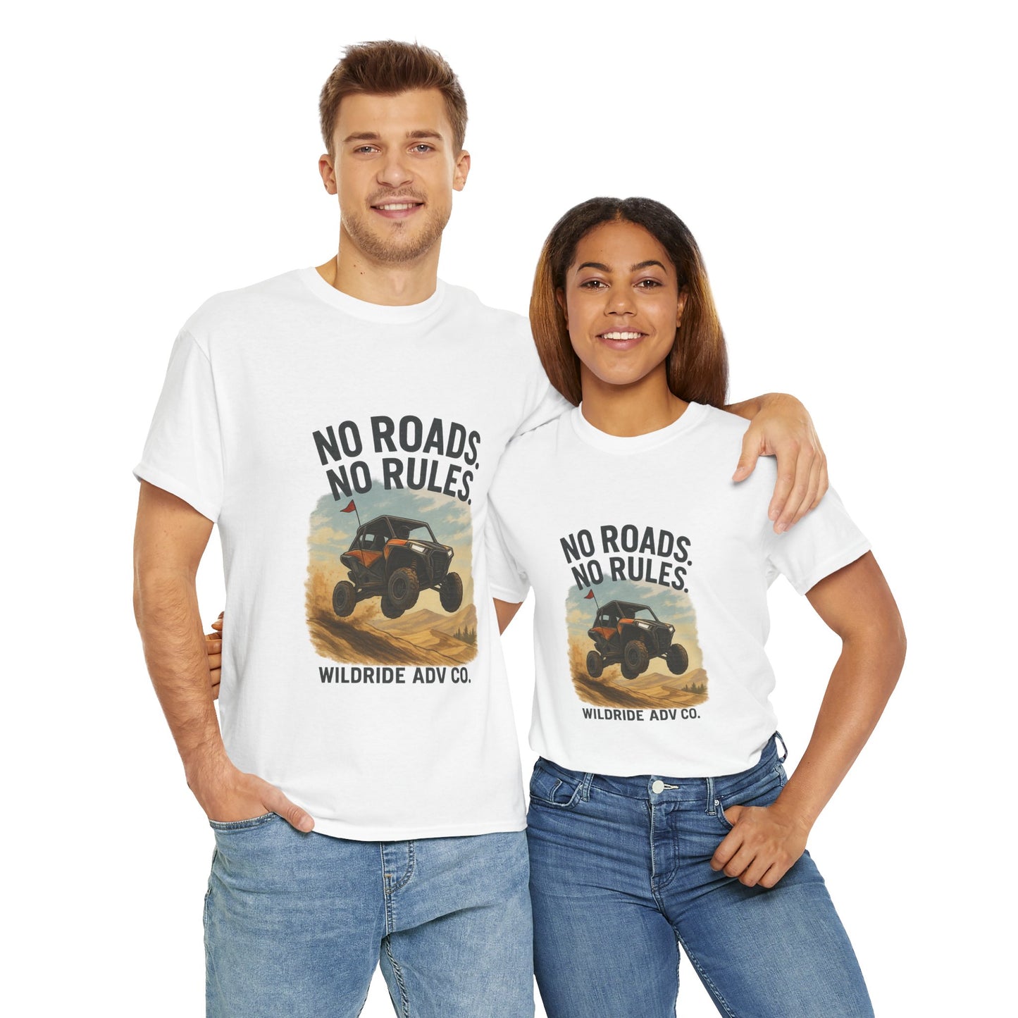 UTV Graphic Tee, No Roads No Rules