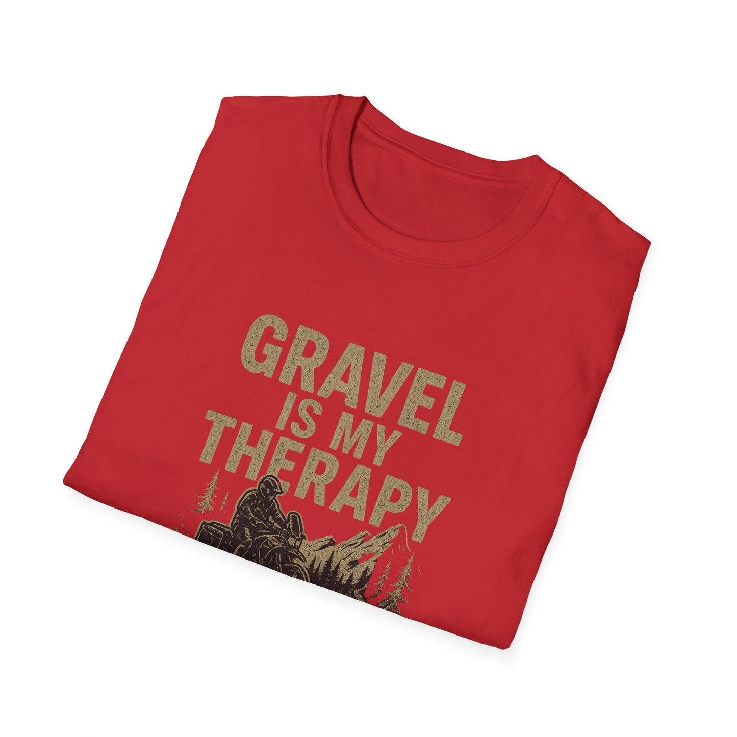 Gravel Is My Therapy Softstyle T-Shirt.