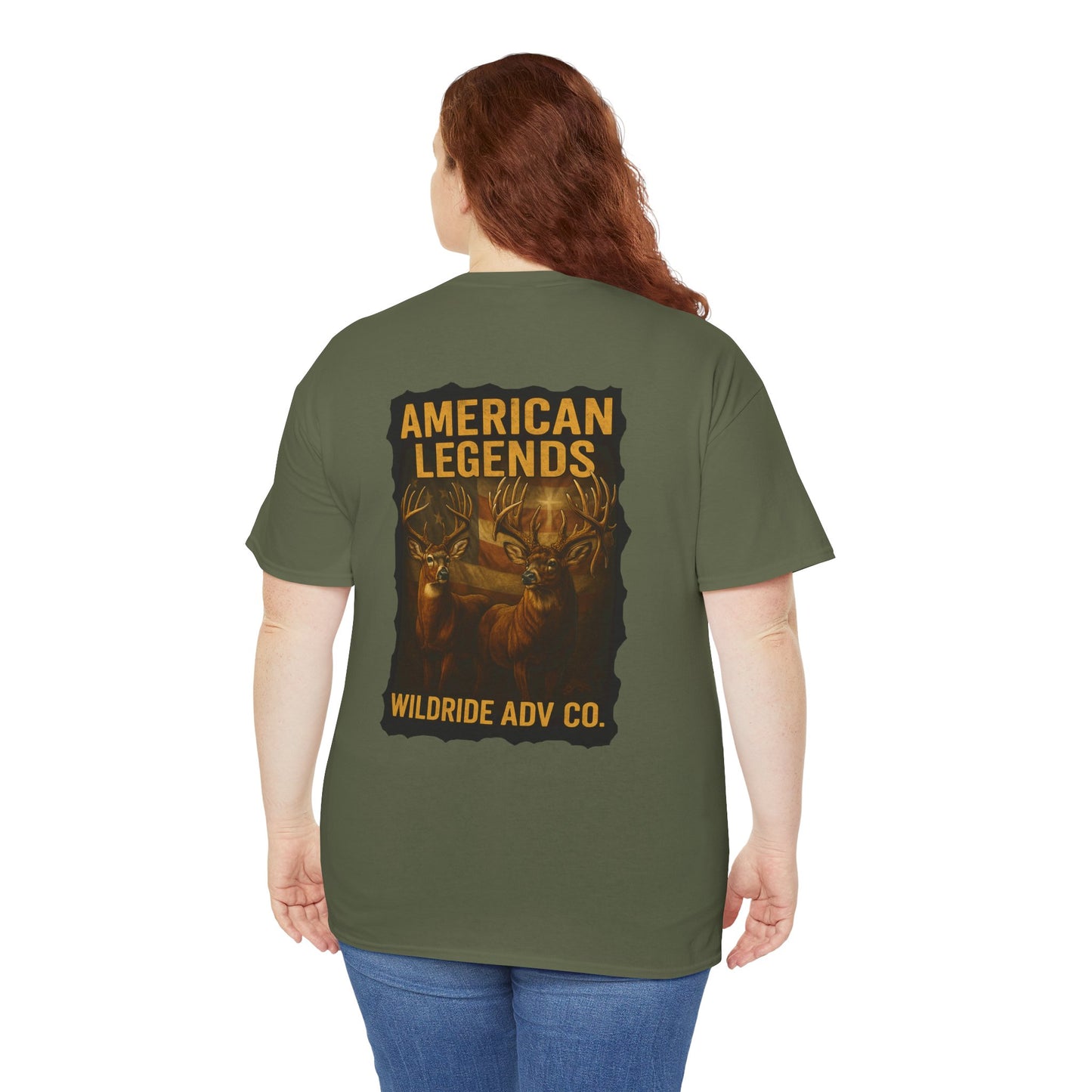American Legends (Deer), Vintage Graphic Tee