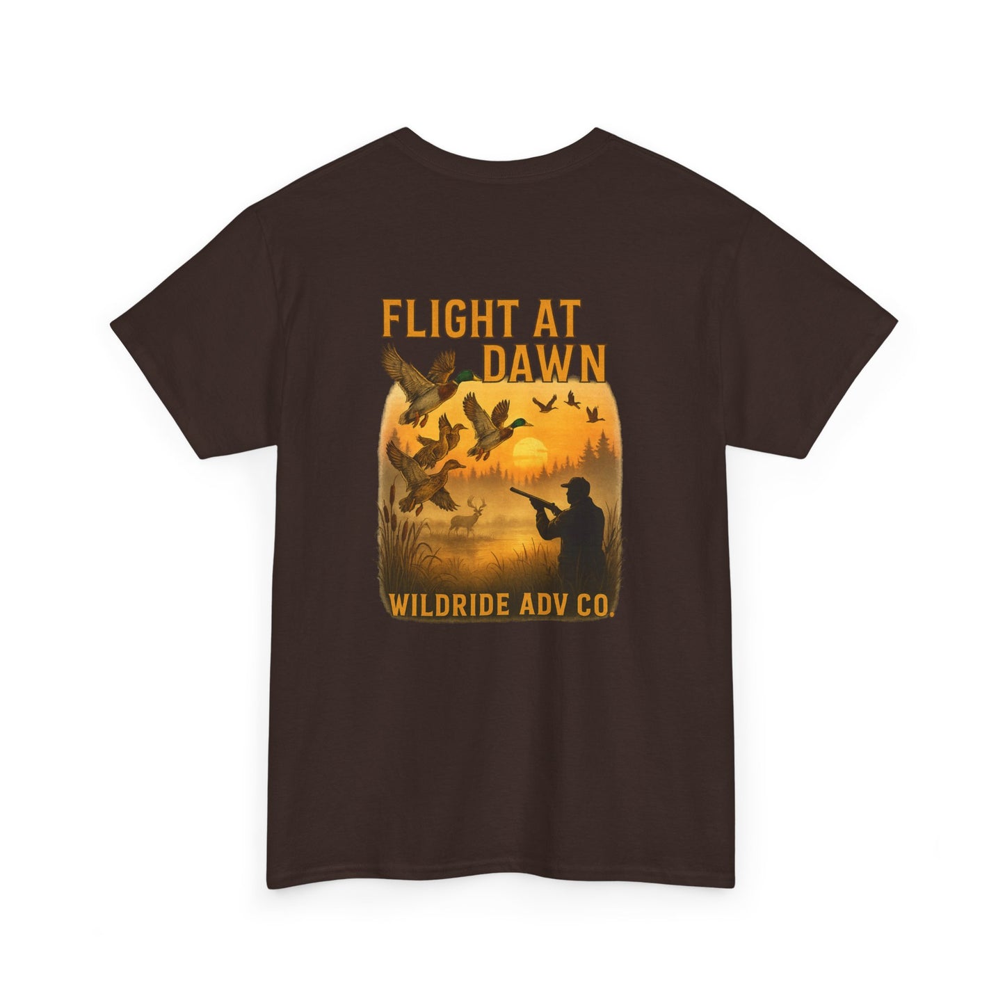 Flight at Dawn, Duck Hunters Graphic Tee