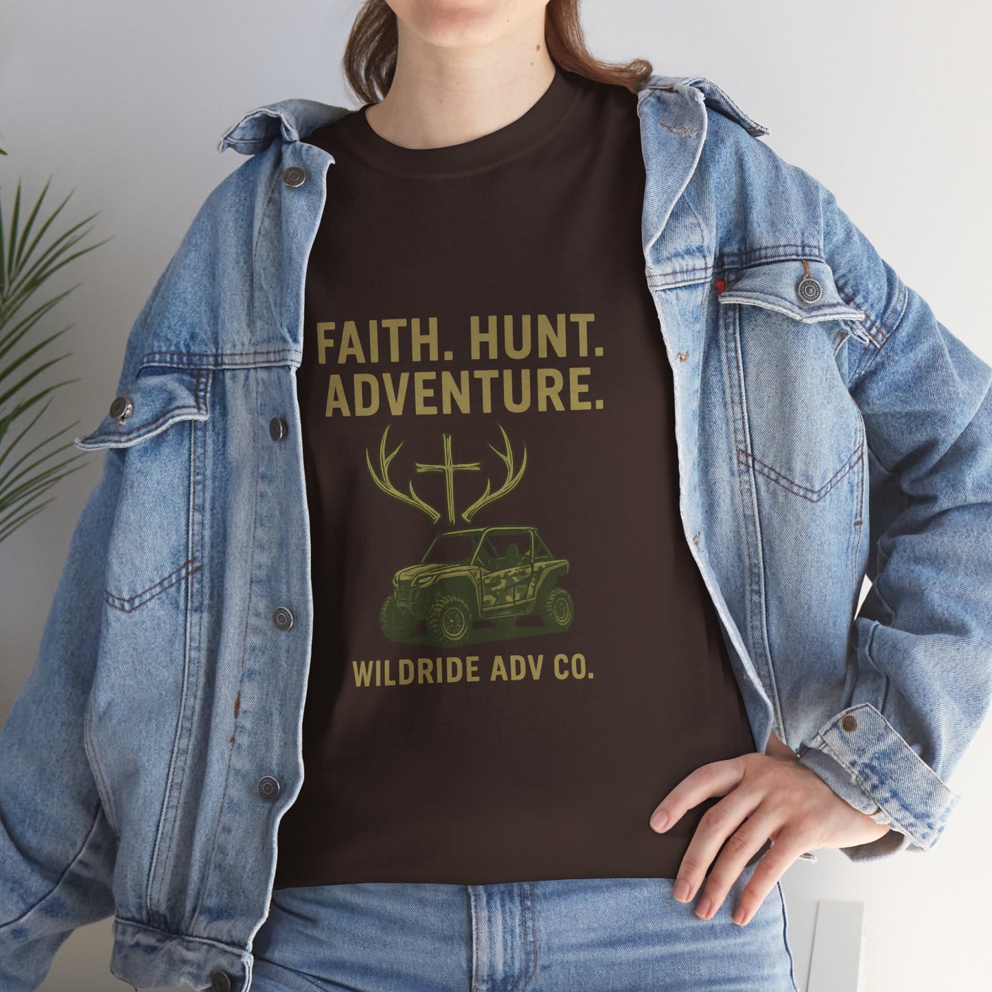 Faith. Hunt. Adventure. UTV Graphic Tee