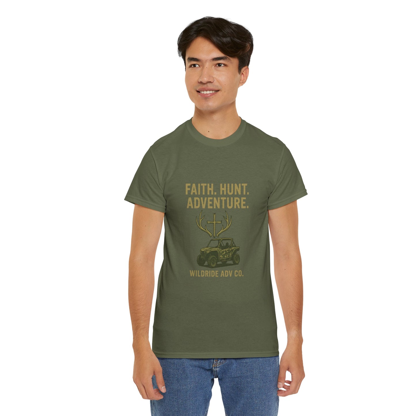 Faith. Hunt. Adventure. UTV Graphic Tee