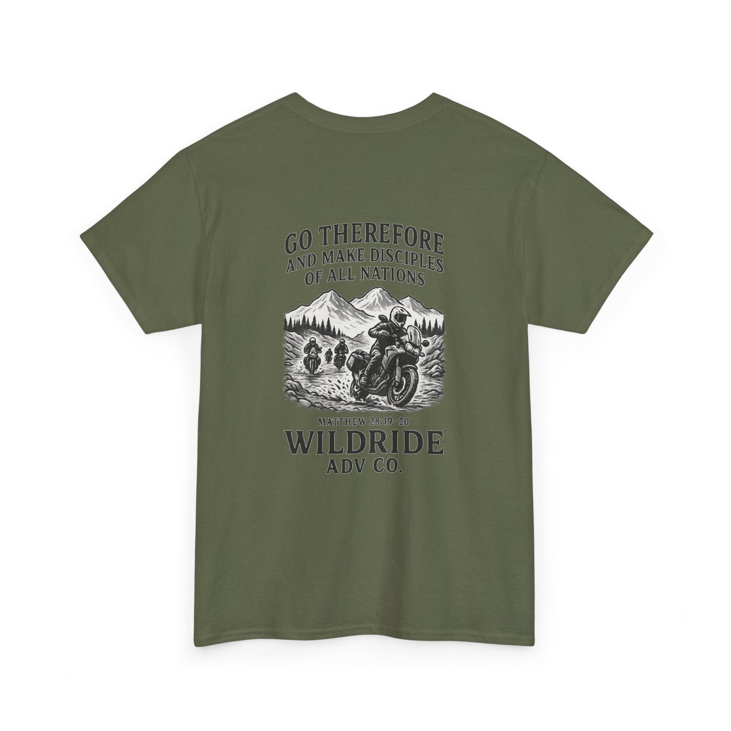 Go and Make Disciples, Motivational Christian Tee