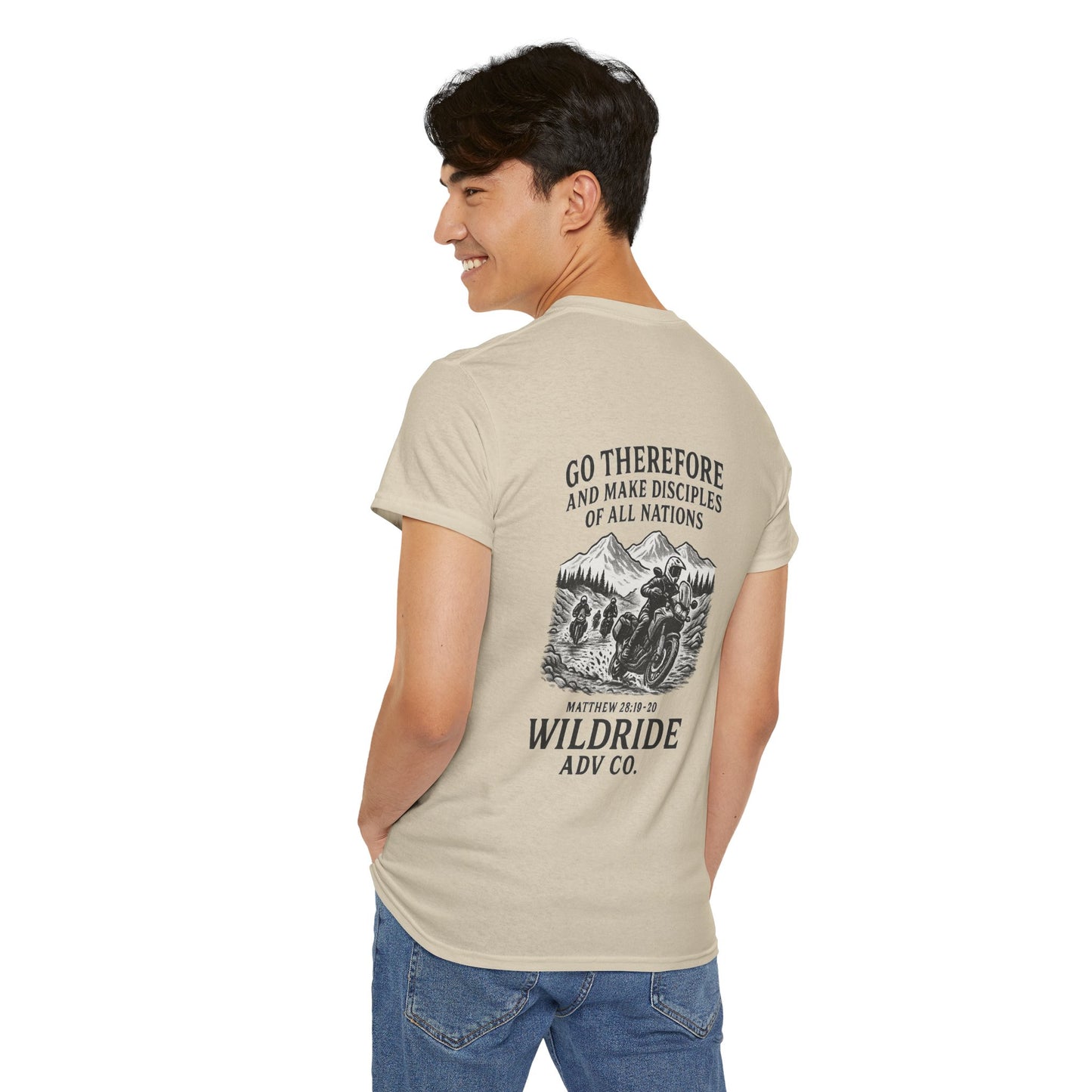 Go and Make Disciples, Motivational Christian Tee