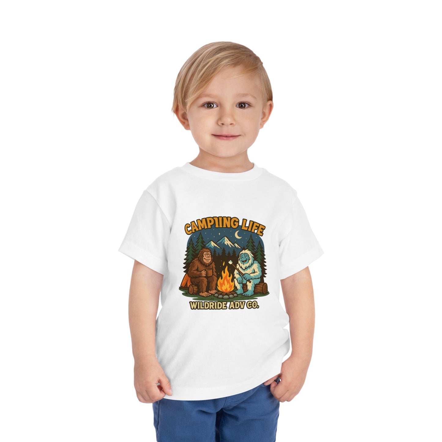 Camping Life Toddler Short Sleeve Tee