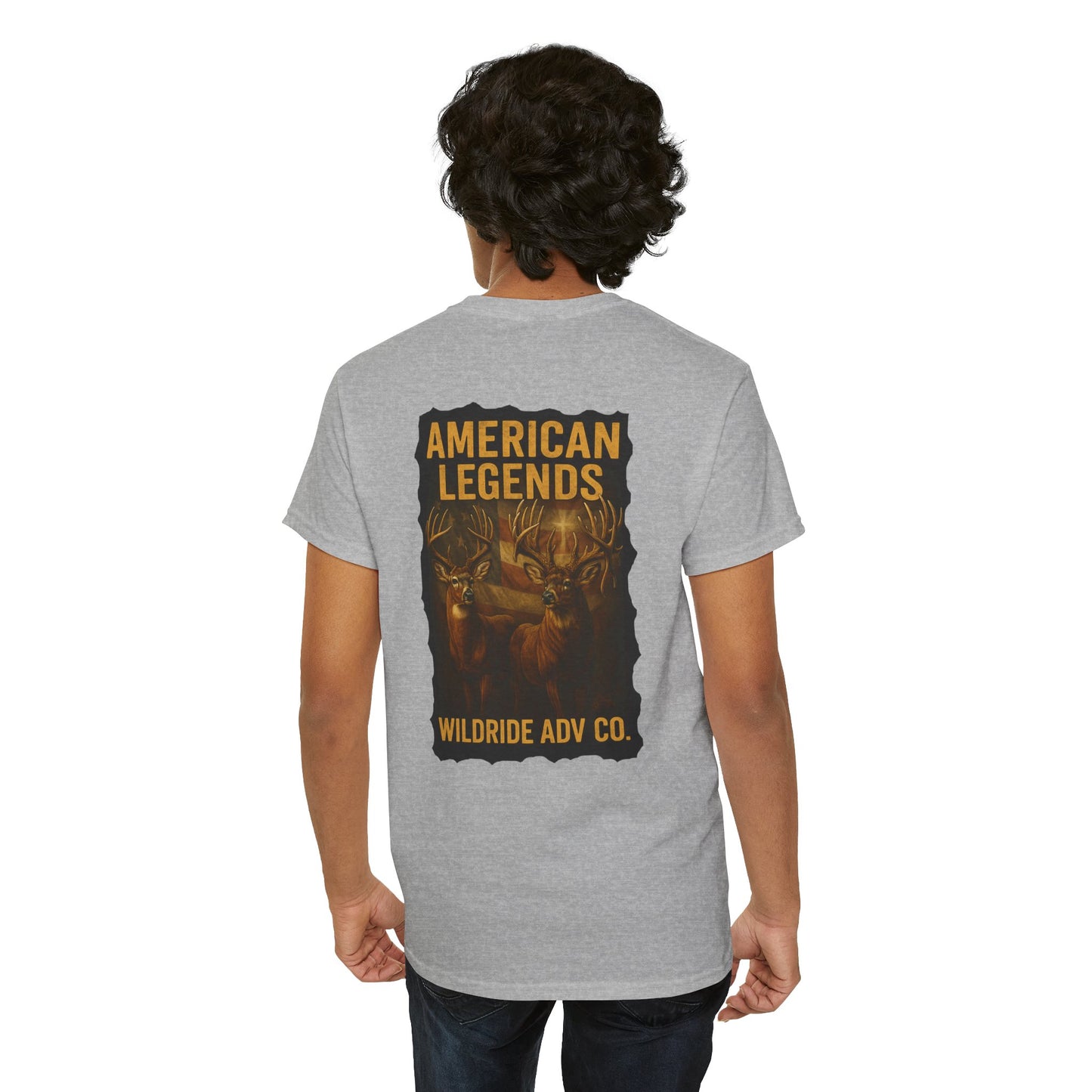 American Legends (Deer), Vintage Graphic Tee