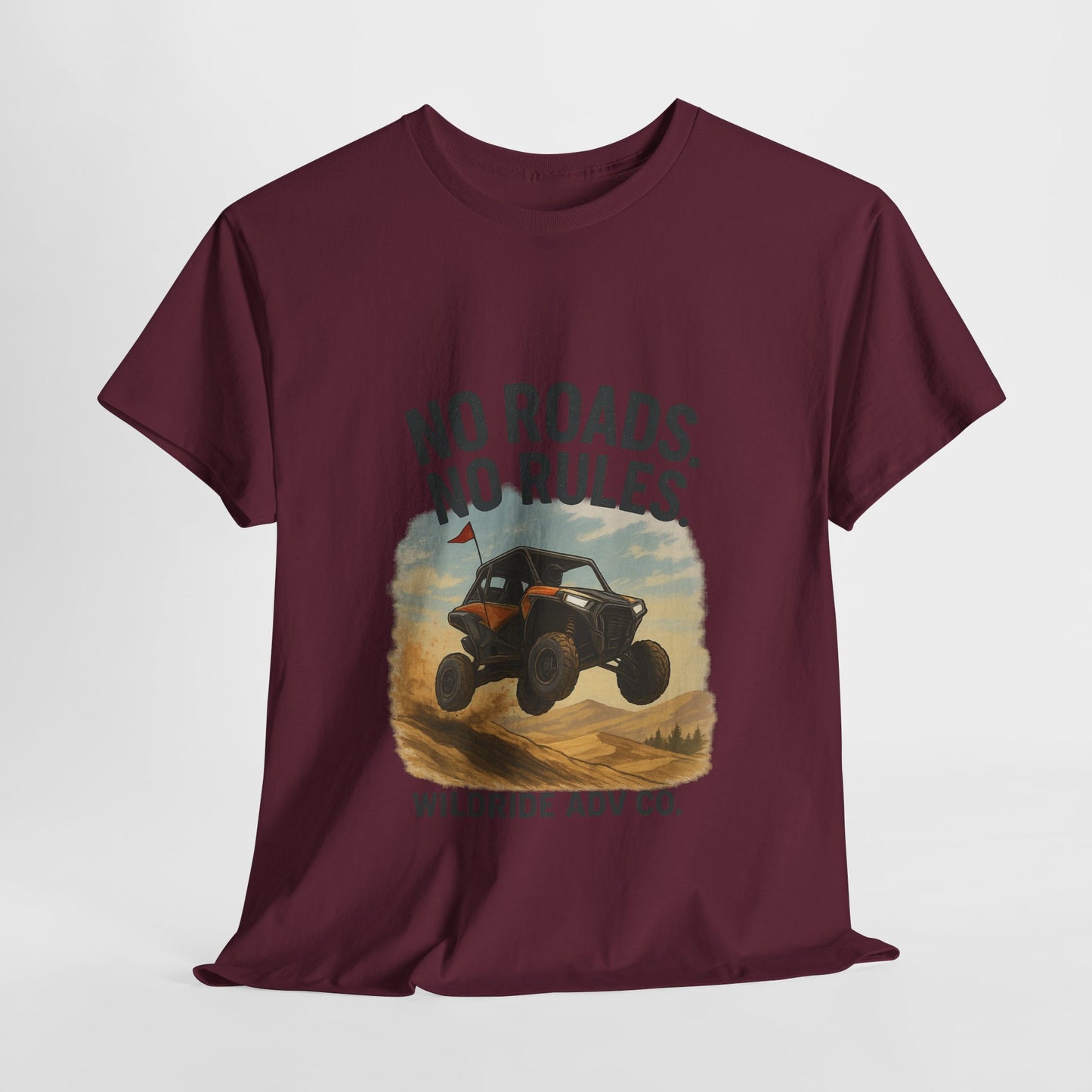UTV Graphic Tee, No Roads No Rules