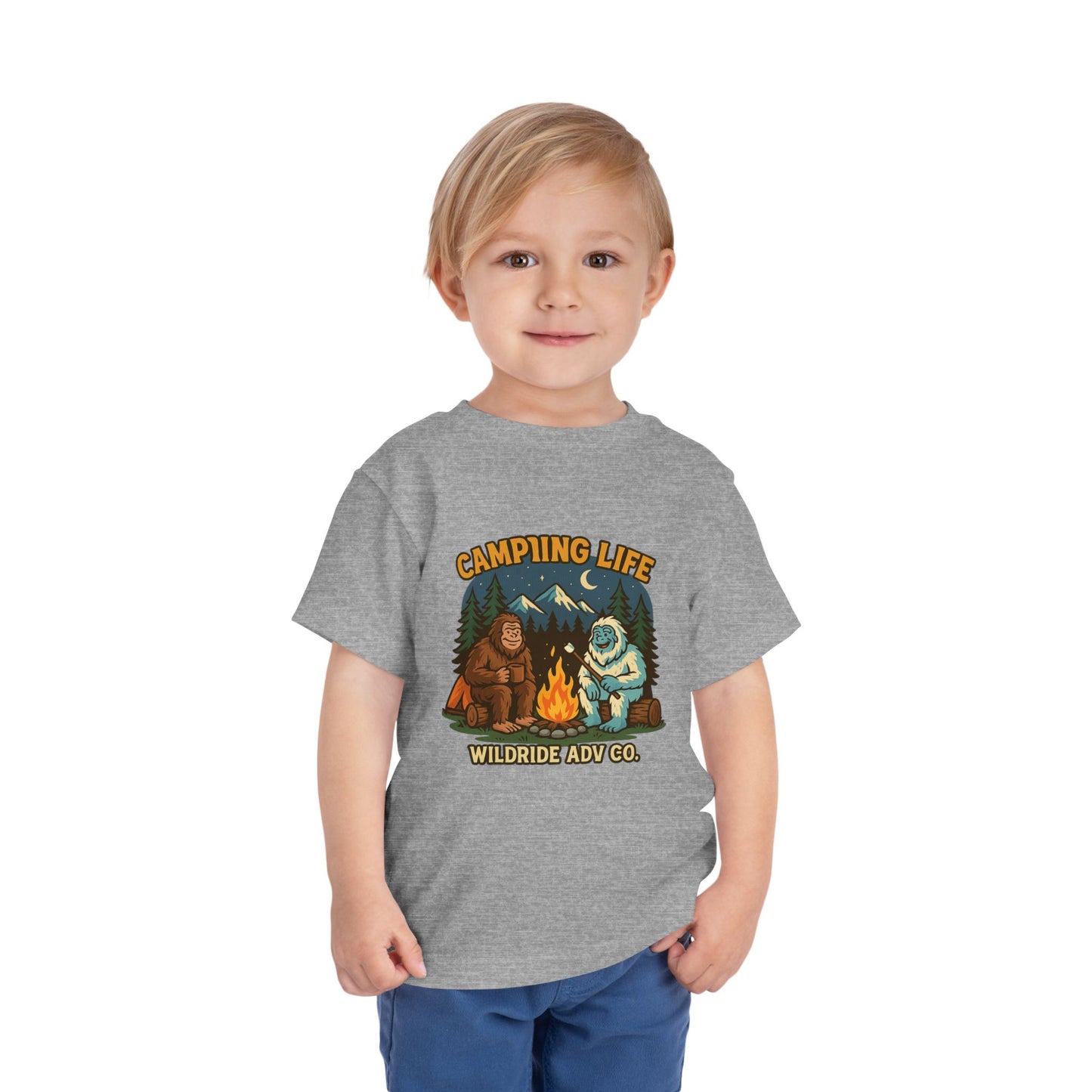Camping Life Toddler Short Sleeve Tee