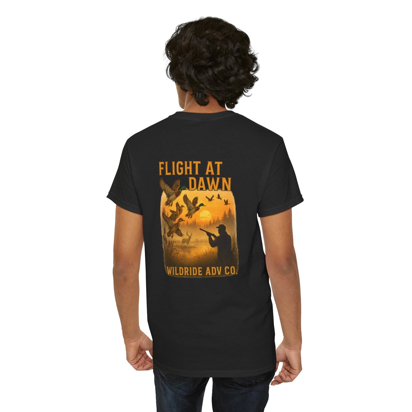 Flight at Dawn, Duck Hunters Graphic Tee