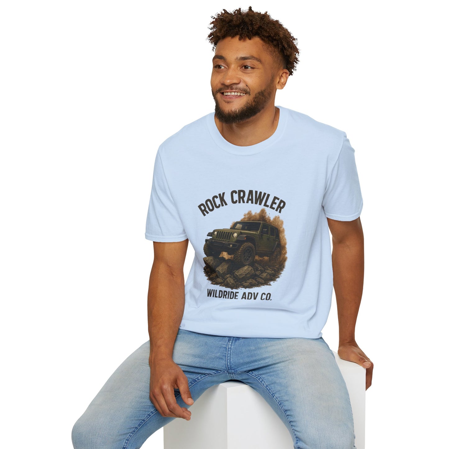 T-Shirt - Rock Crawler Jeep Design - WildRide ADV Co