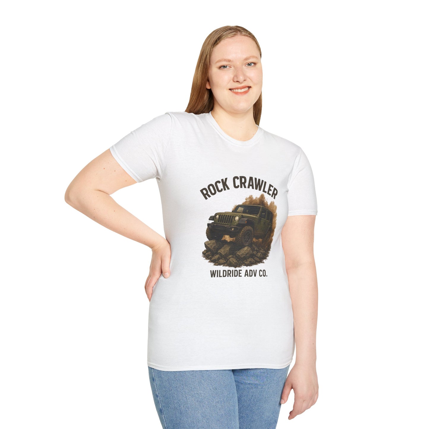 T-Shirt - Rock Crawler Jeep Design - WildRide ADV Co