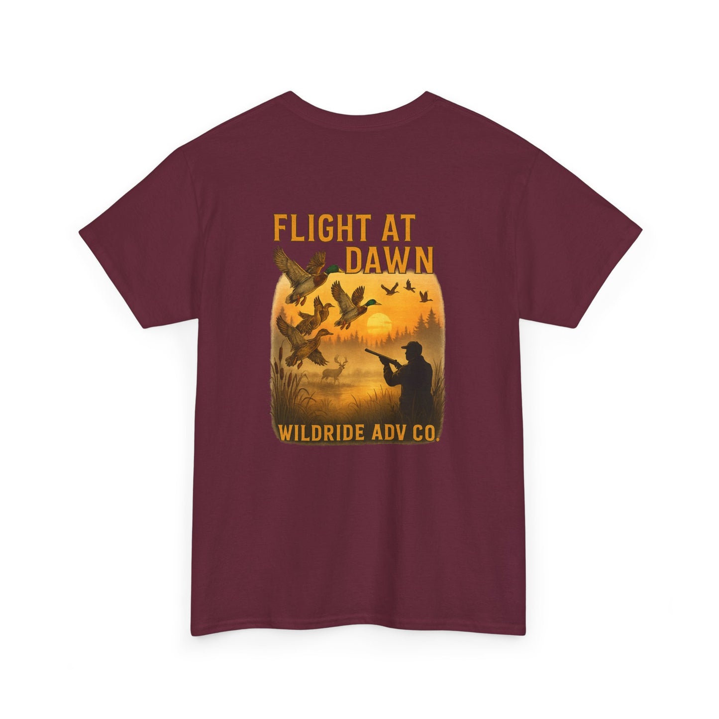 Flight at Dawn, Duck Hunters Graphic Tee