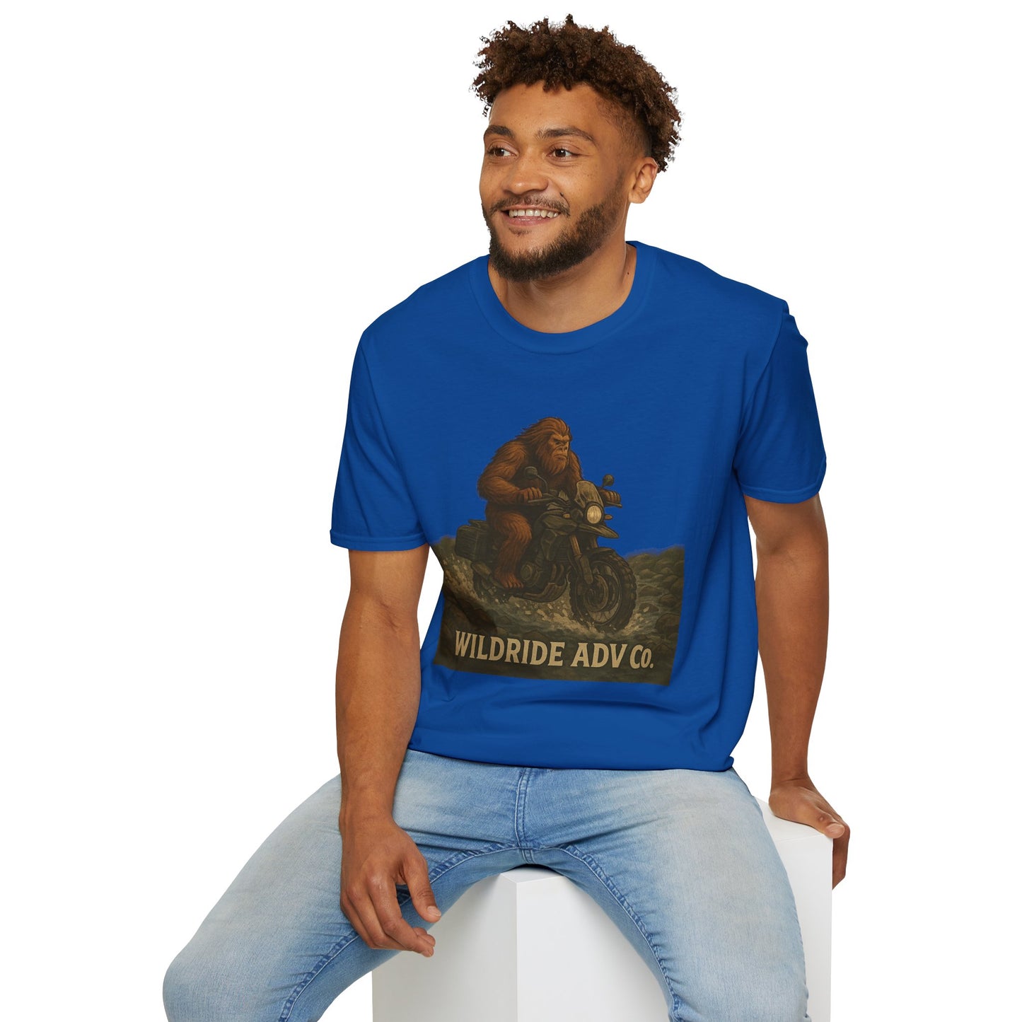 Bigfoot Adventure T-Shirt, Motorcycle