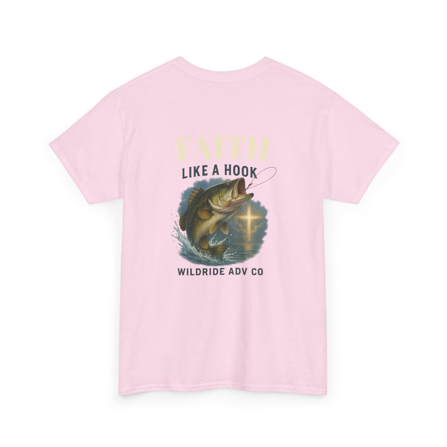 Faith Like a Hook - Bass Fishing Tee,