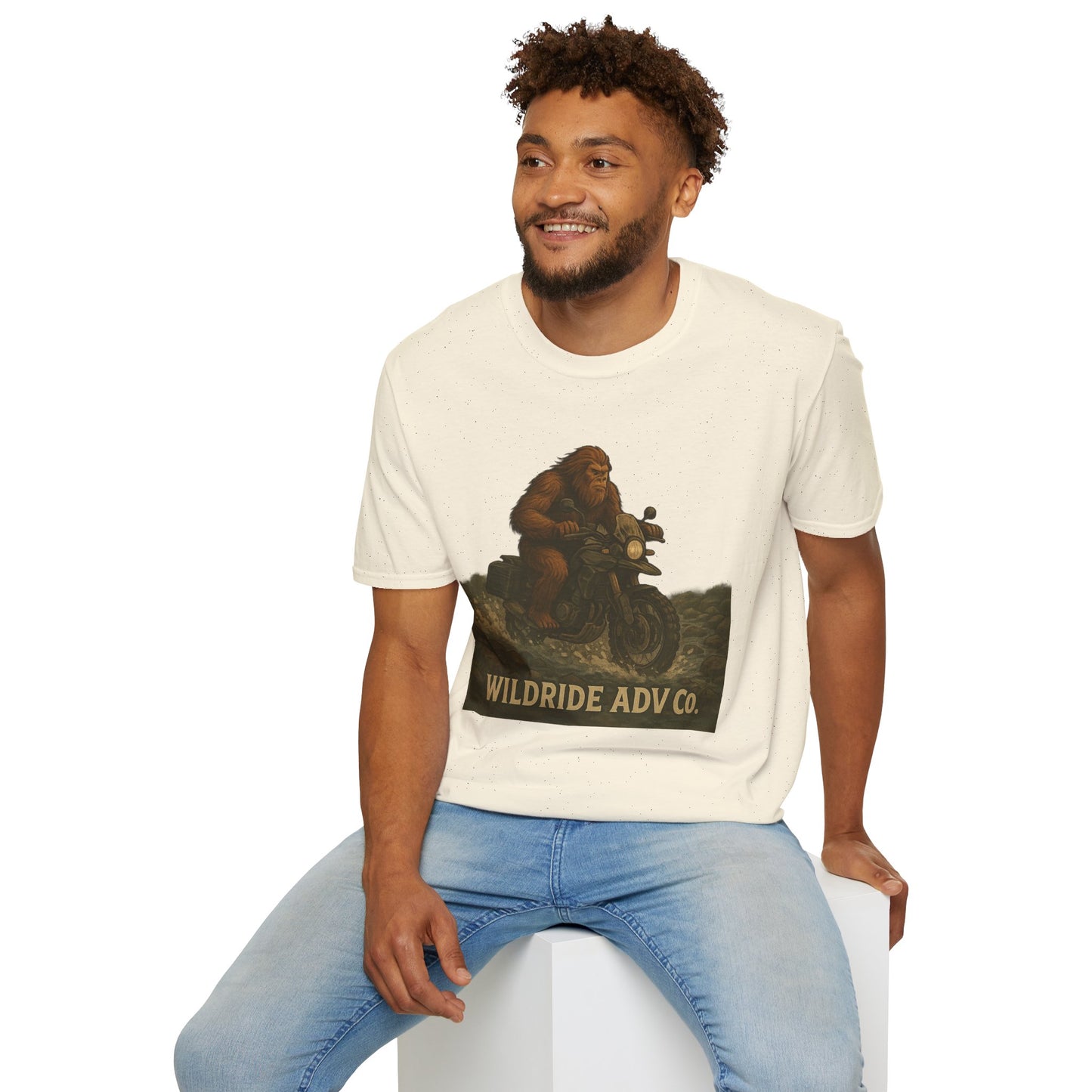 Bigfoot Adventure T-Shirt, Motorcycle
