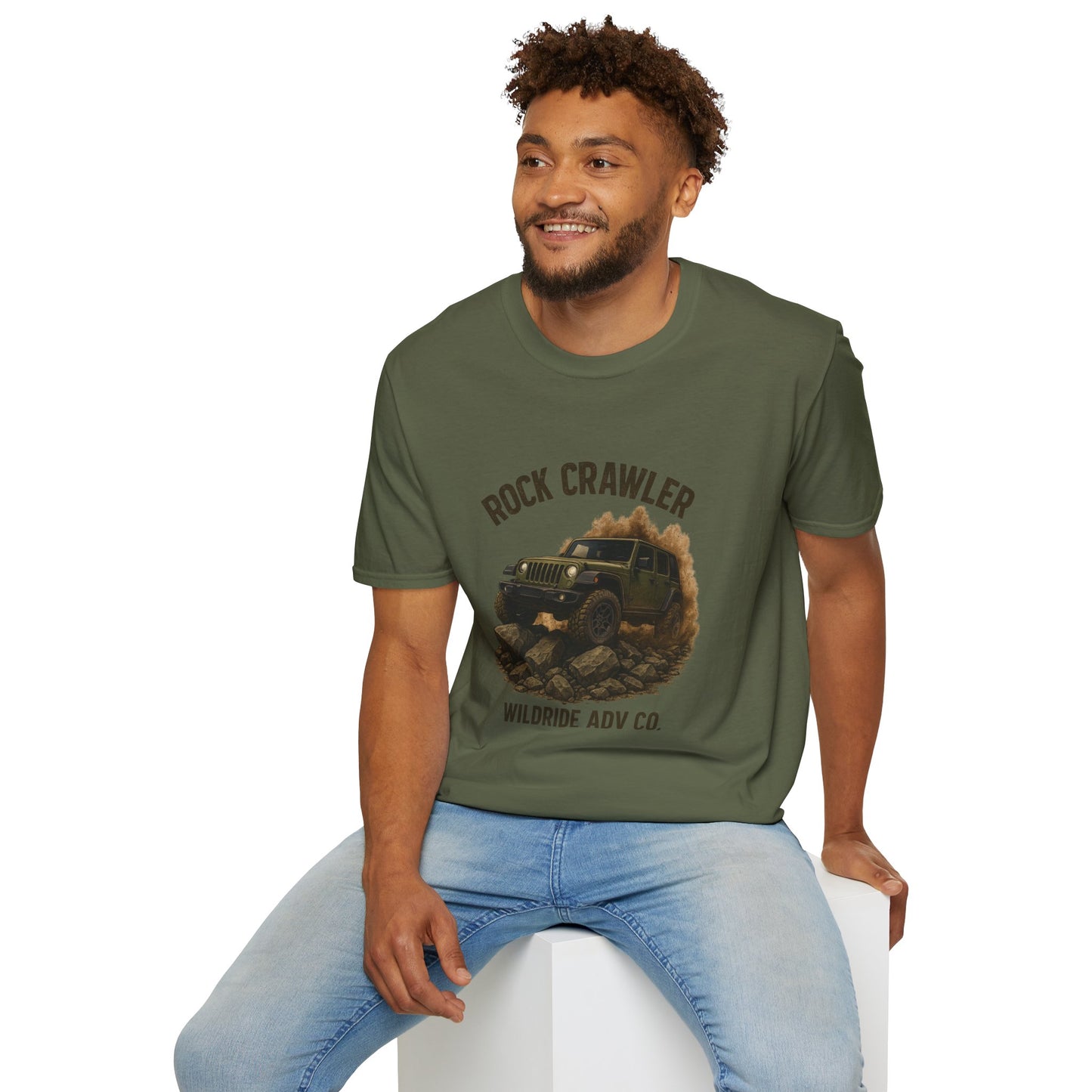 T-Shirt - Rock Crawler Jeep Design - WildRide ADV Co