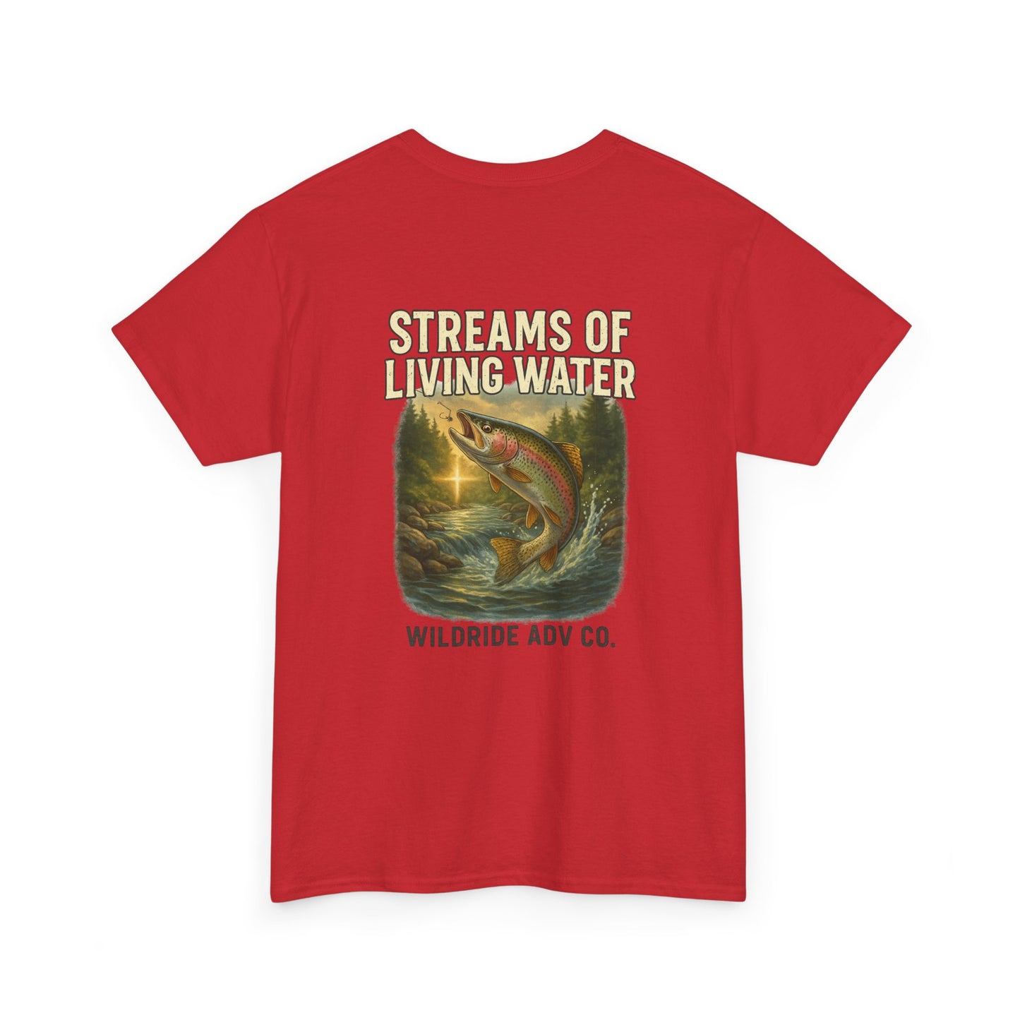 Vintage Outdoor Fishing Tee - Streams of Living Water