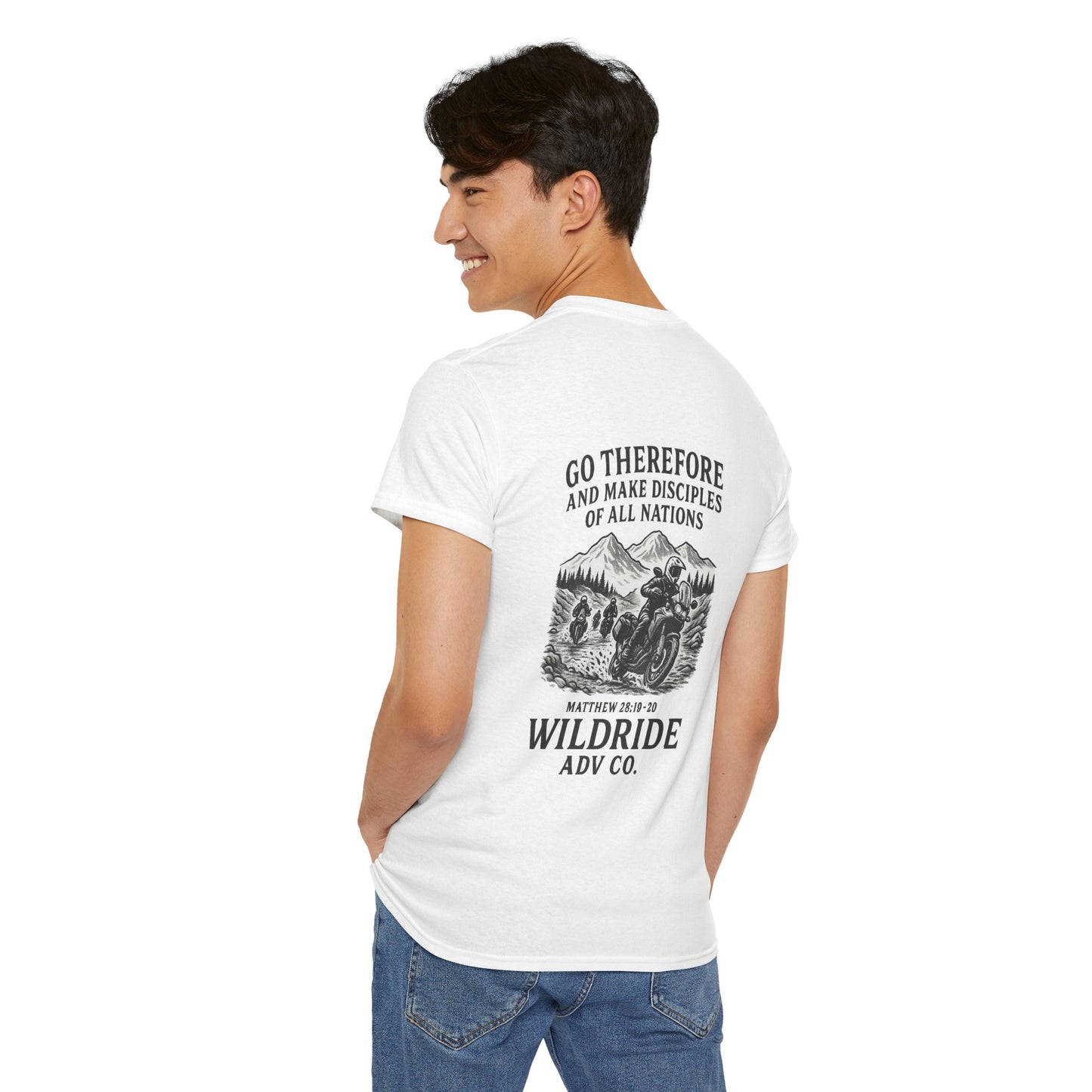 Go and Make Disciples, Motivational Christian Tee