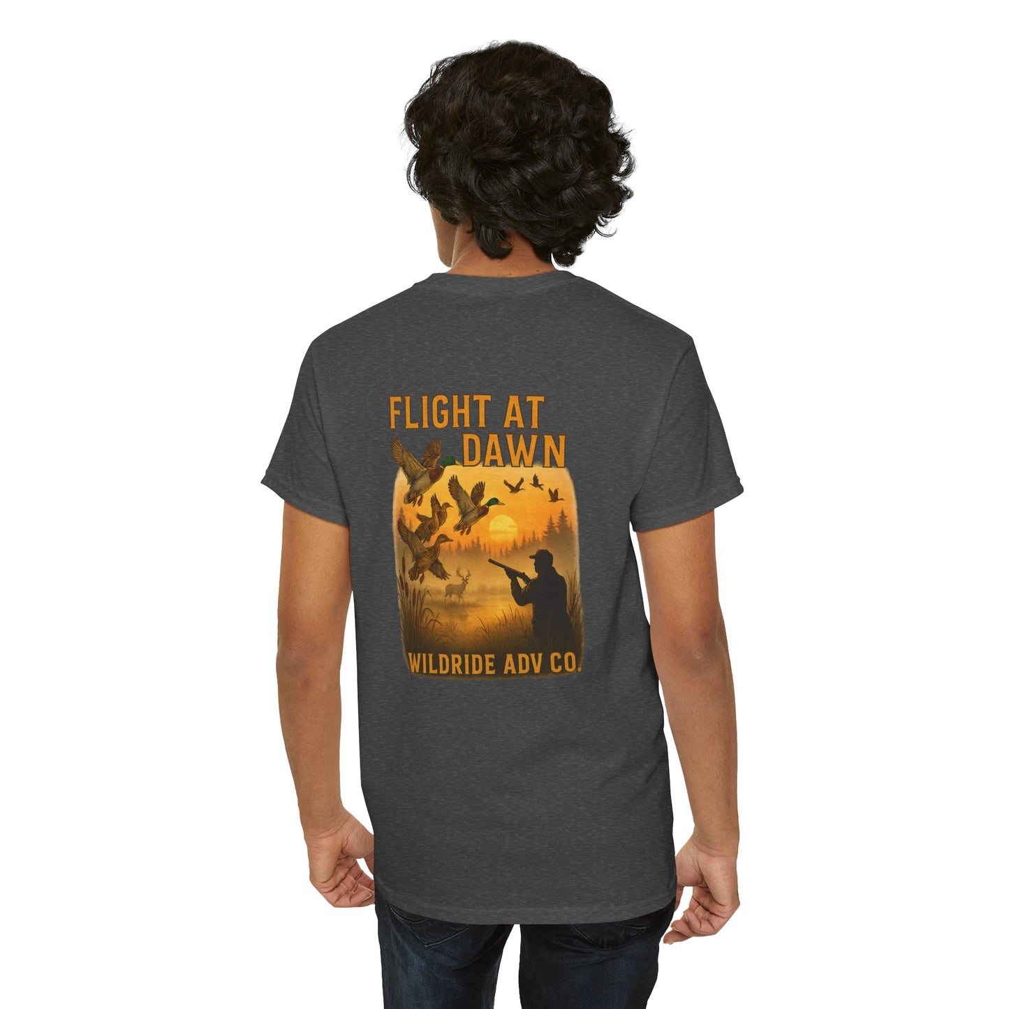 Flight at Dawn, Duck Hunters Graphic Tee