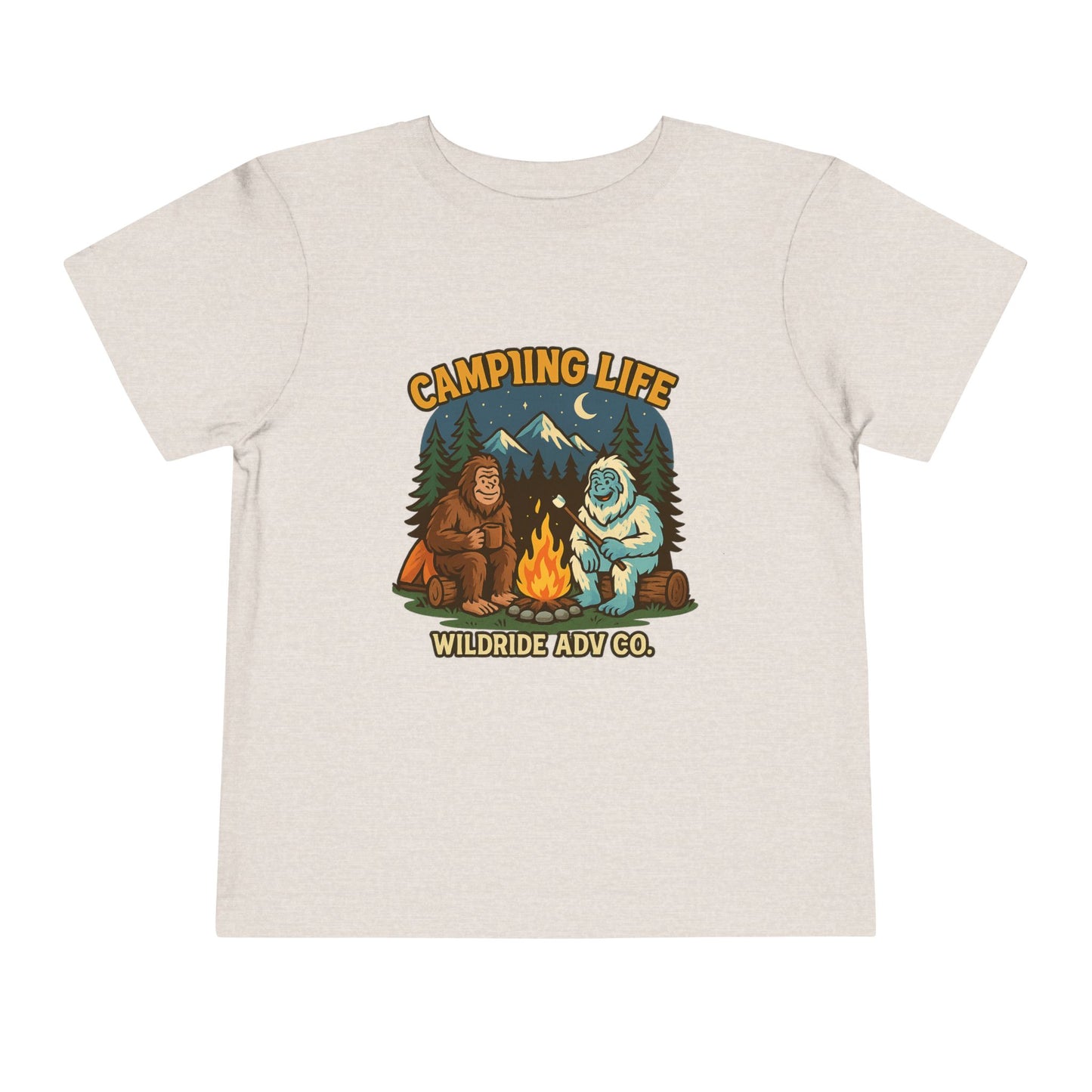 Camping Life Toddler Short Sleeve Tee