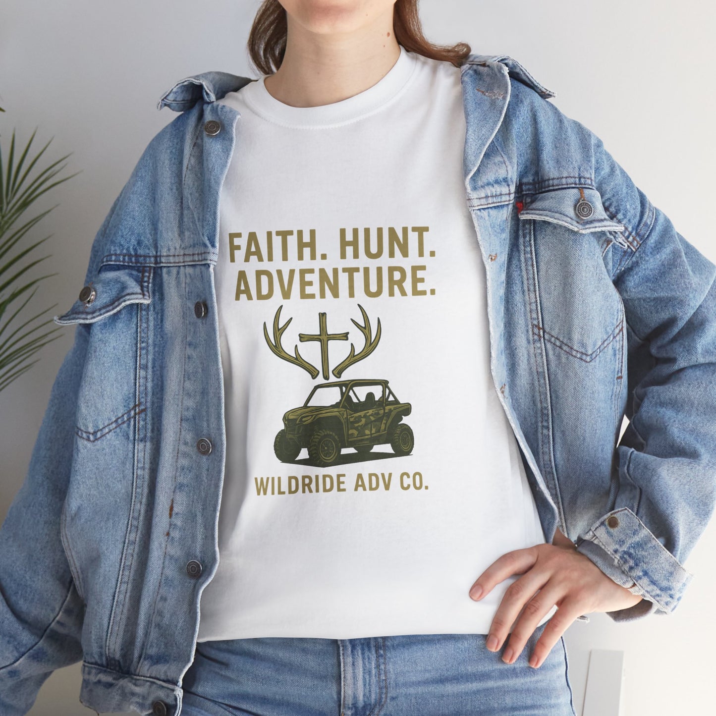 Faith. Hunt. Adventure. UTV Graphic Tee