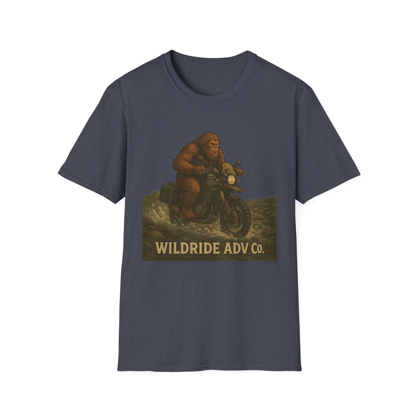 Bigfoot Adventure T-Shirt, Motorcycle