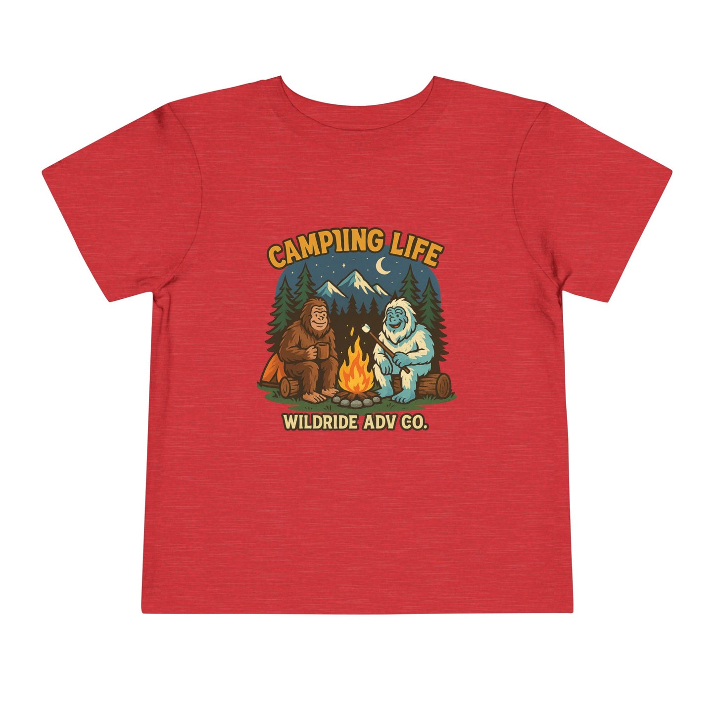 Camping Life Toddler Short Sleeve Tee
