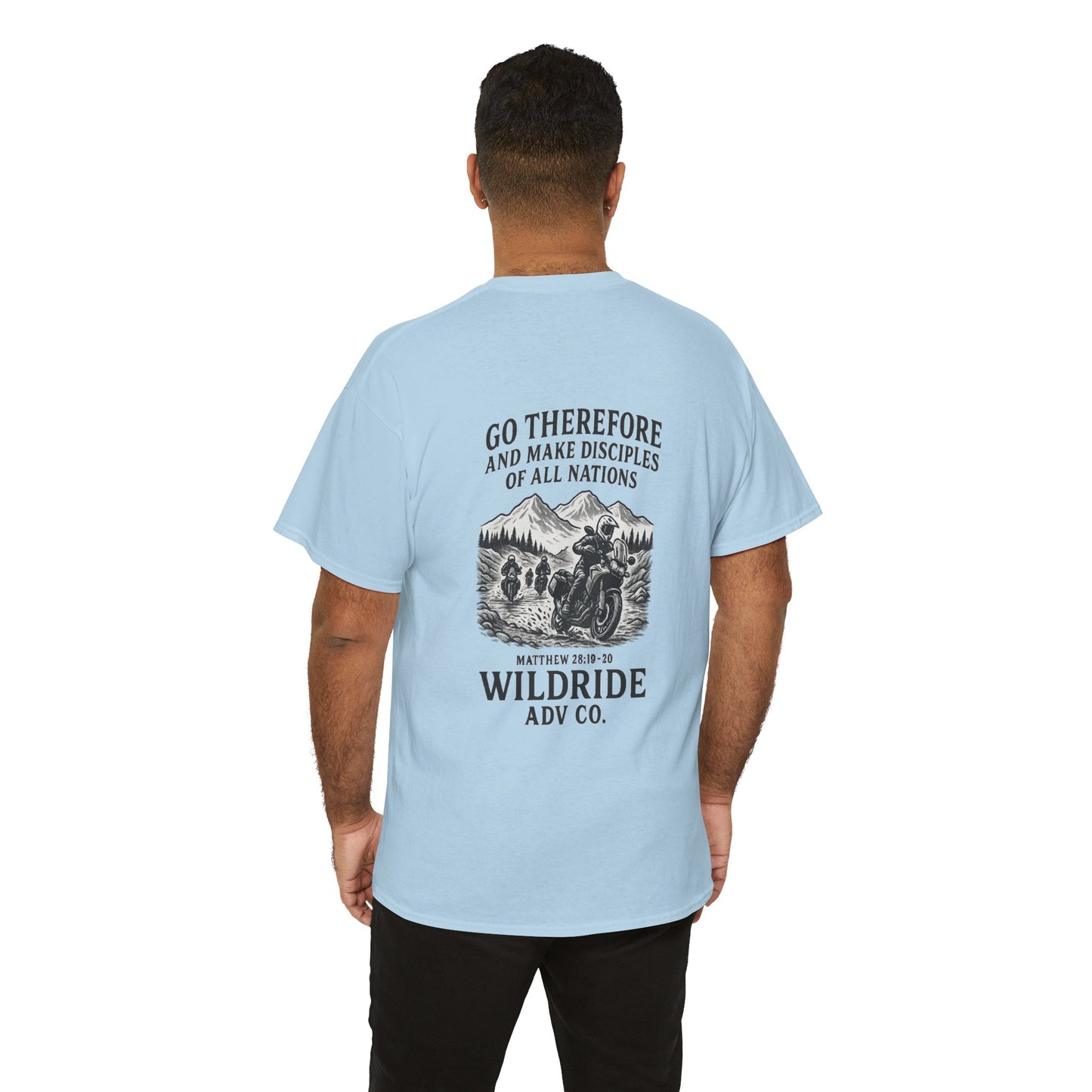 Go and Make Disciples, Motivational Christian Tee