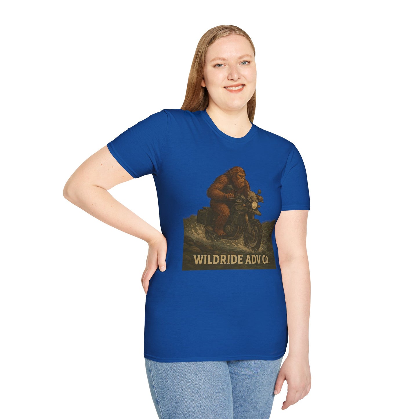 Bigfoot Adventure T-Shirt, Motorcycle