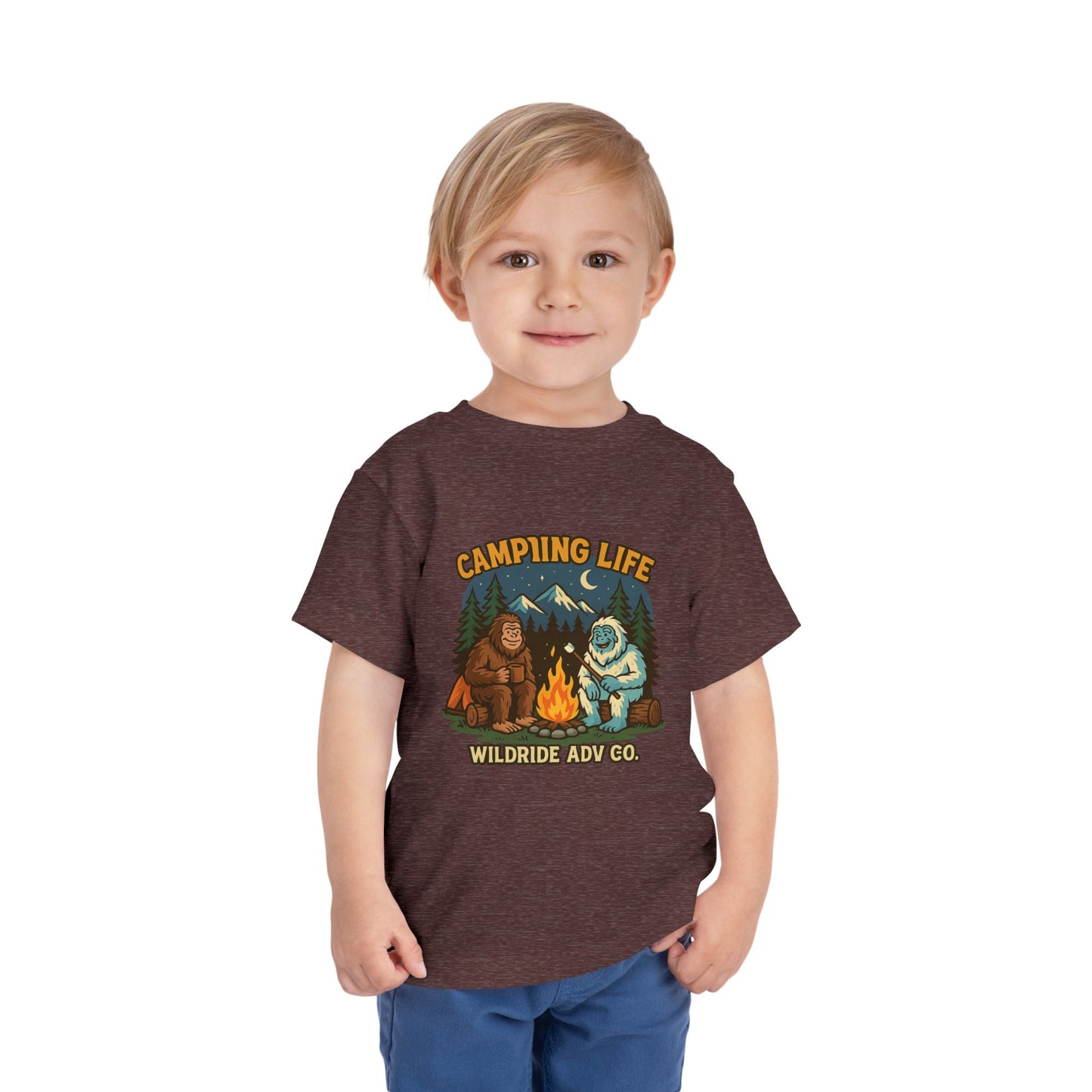 Camping Life Toddler Short Sleeve Tee