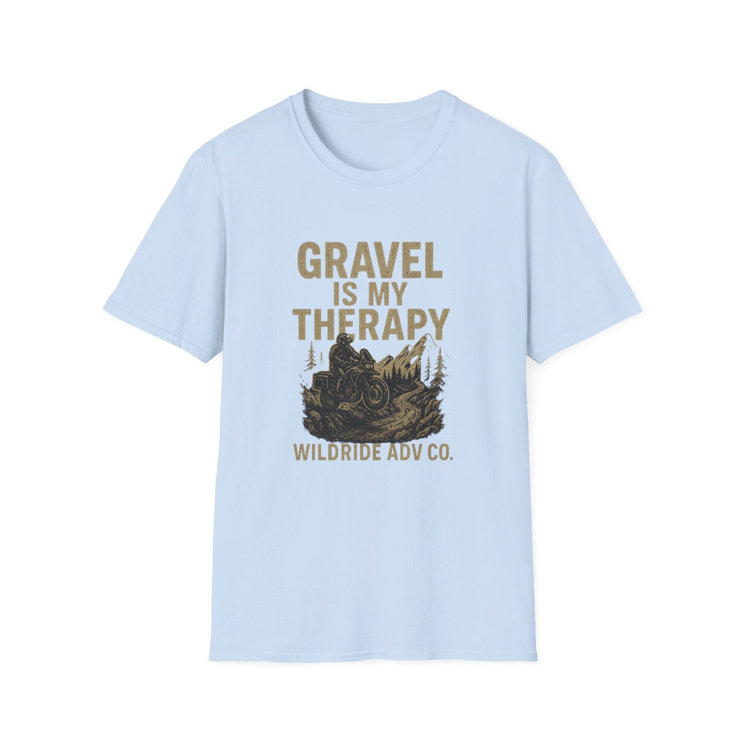 Gravel Is My Therapy Softstyle T-Shirt.