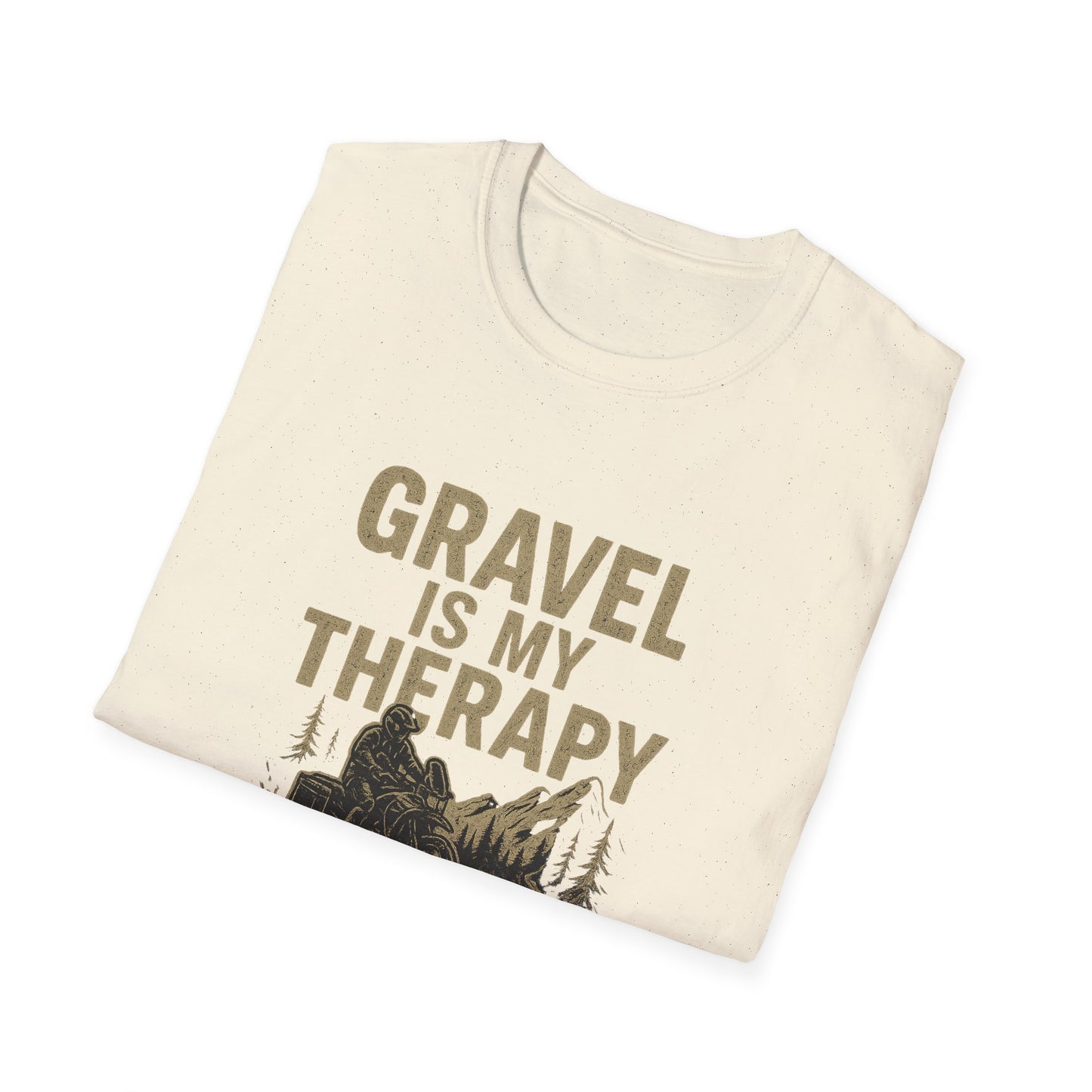Gravel Is My Therapy Softstyle T-Shirt.