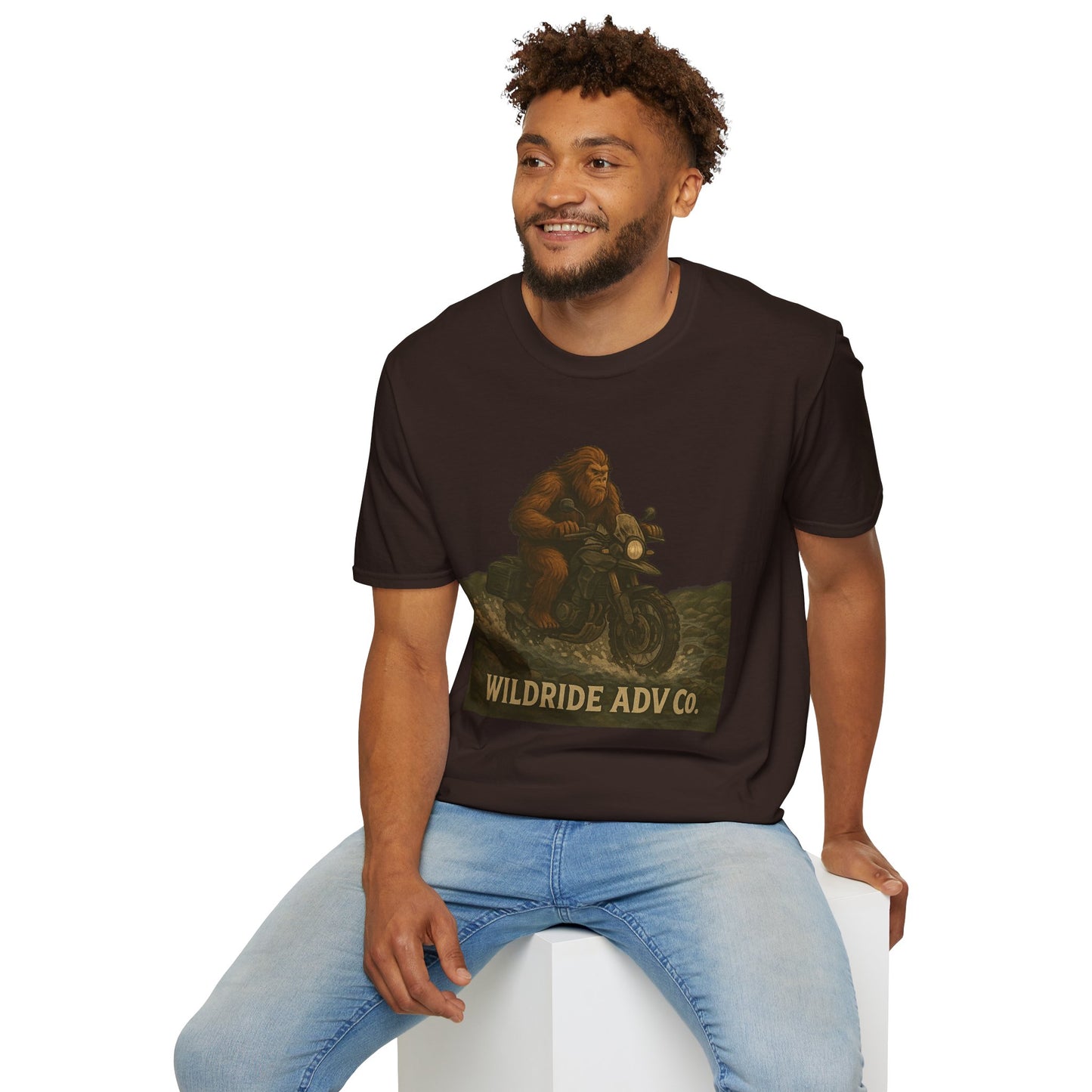 Bigfoot Adventure T-Shirt, Motorcycle