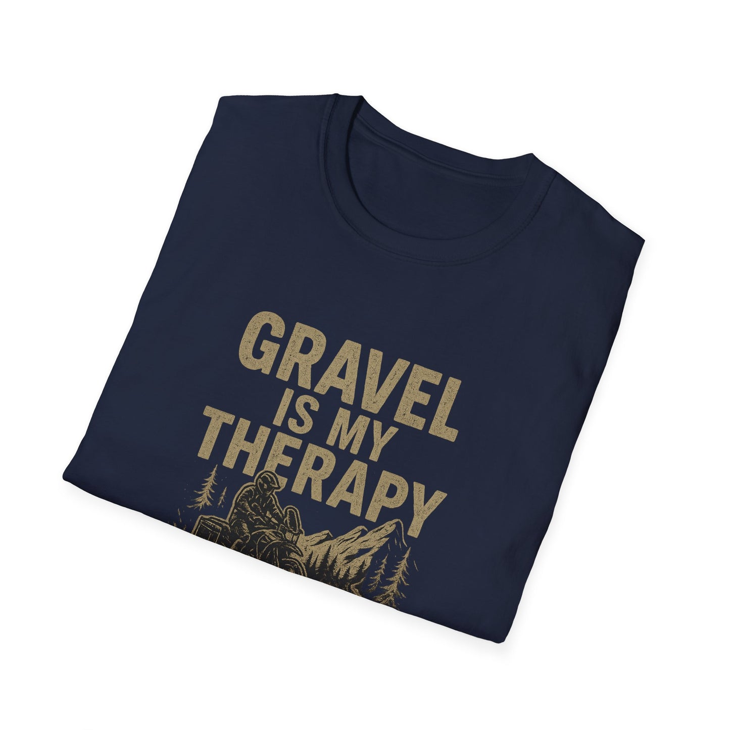 Gravel Is My Therapy Softstyle T-Shirt.
